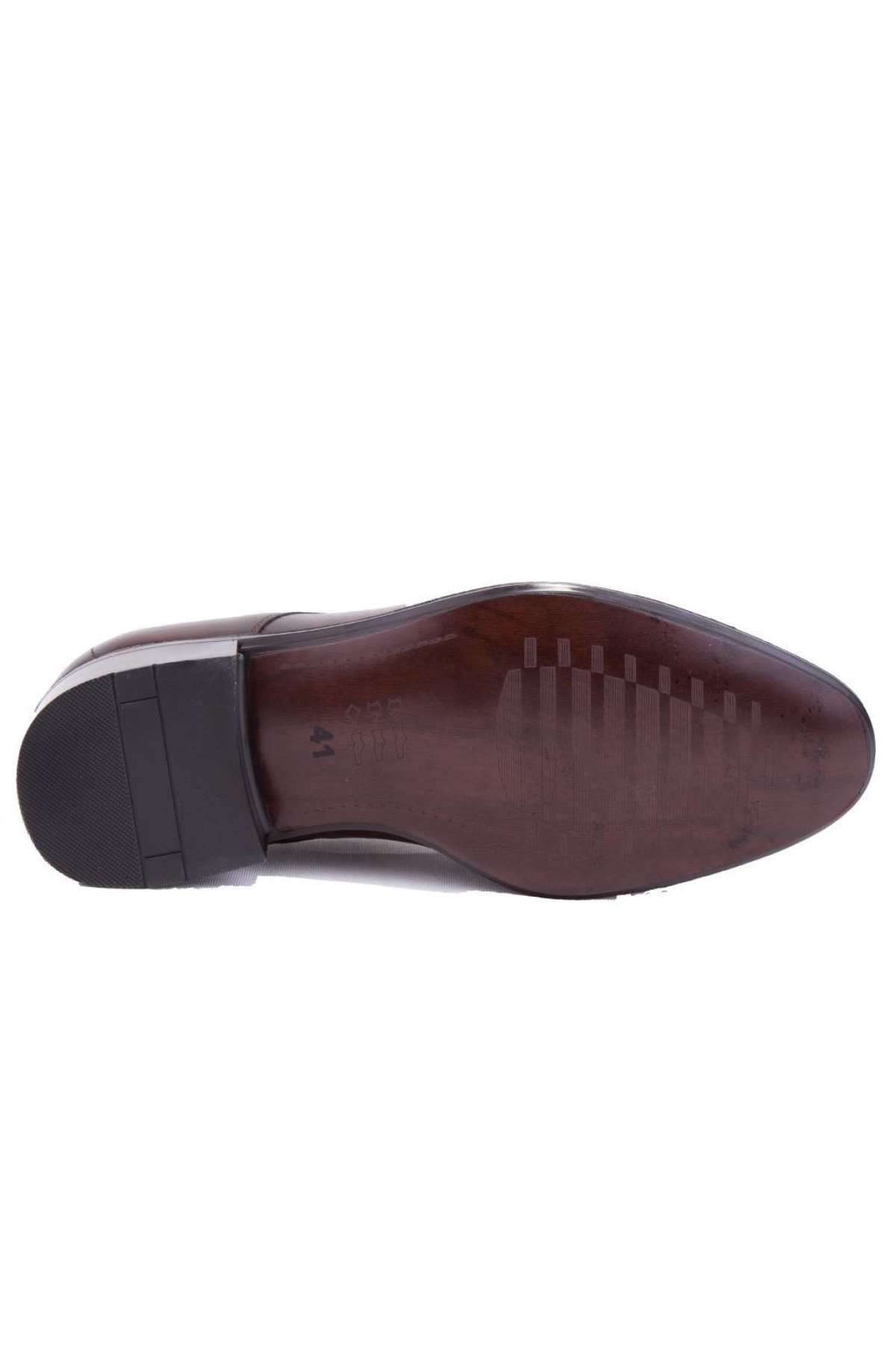119 Kahve Klasik Deri Erkek Ayakkabı - Görsel 5