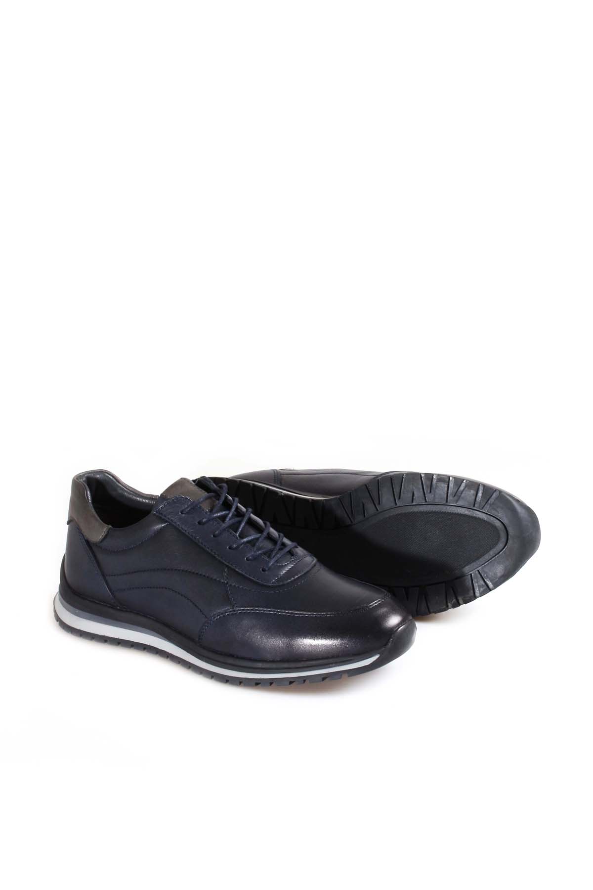 Hakiki Deri Erkek Spor Ayakkabı 855MA415 - Görsel 6
