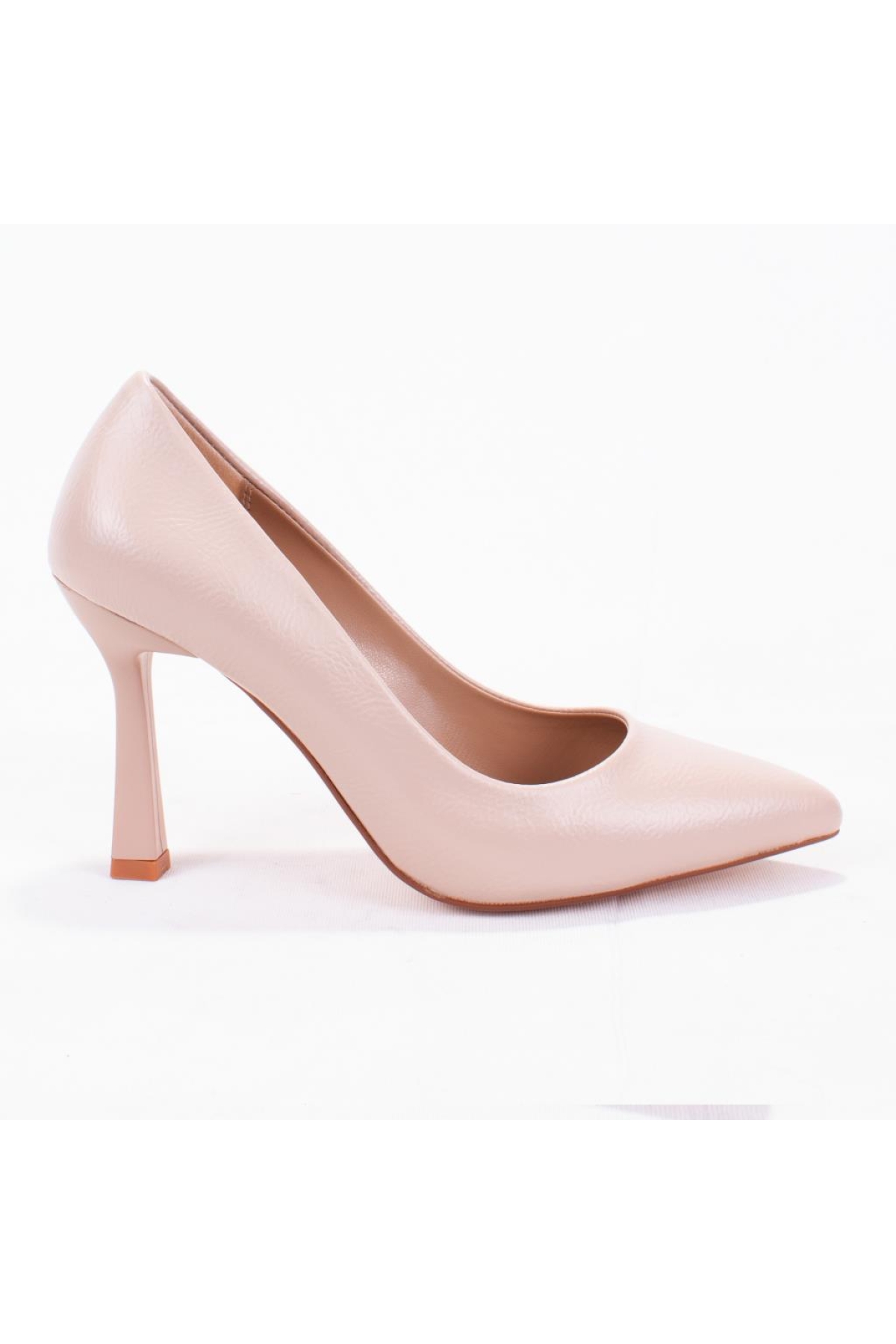 DZA07-388451 Ten Stiletto Topuklu Kadın Ayakkabı - Görsel 3