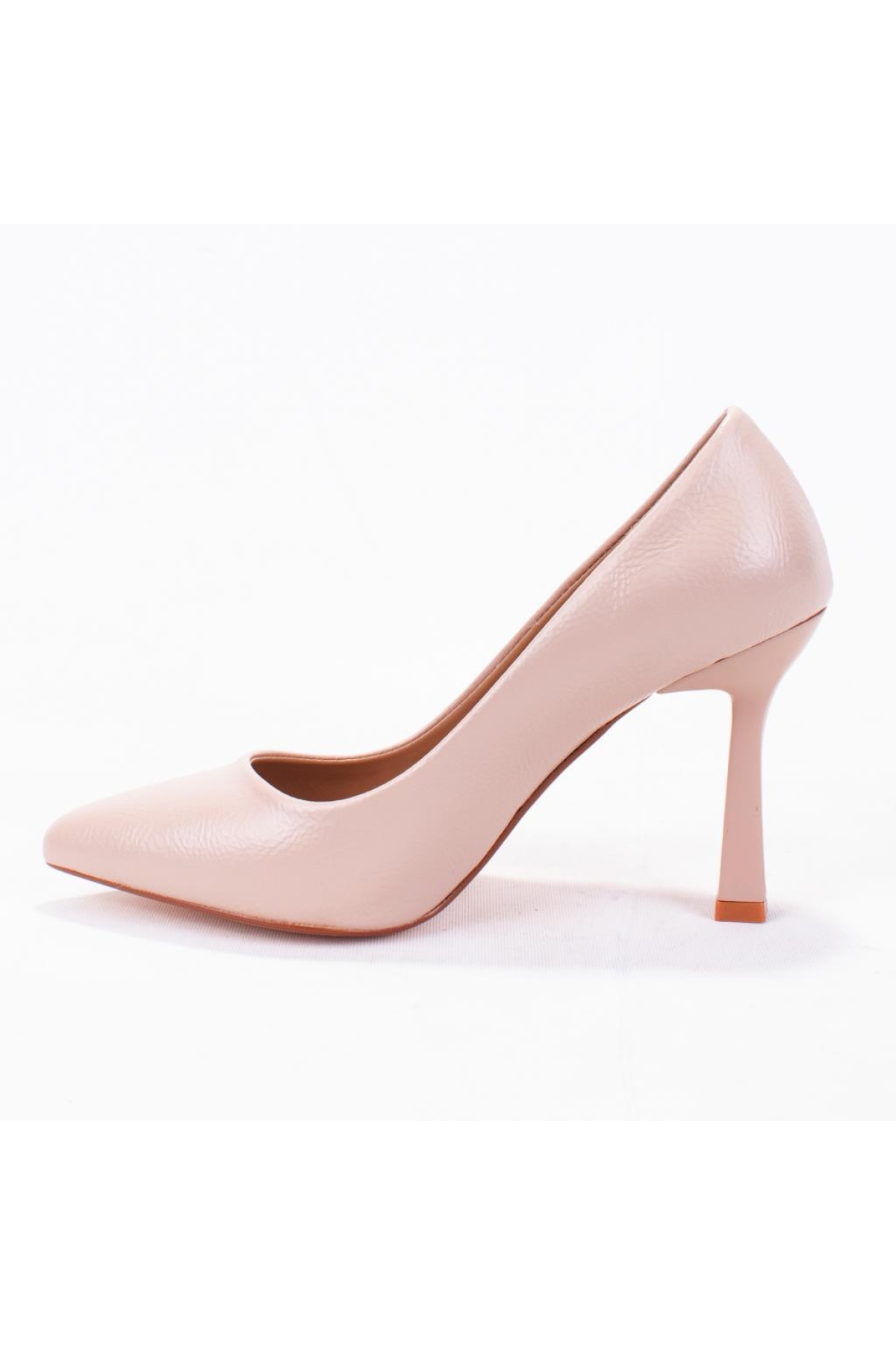 DZA07-388451 Ten Stiletto Topuklu Kadın Ayakkabı - Görsel 4