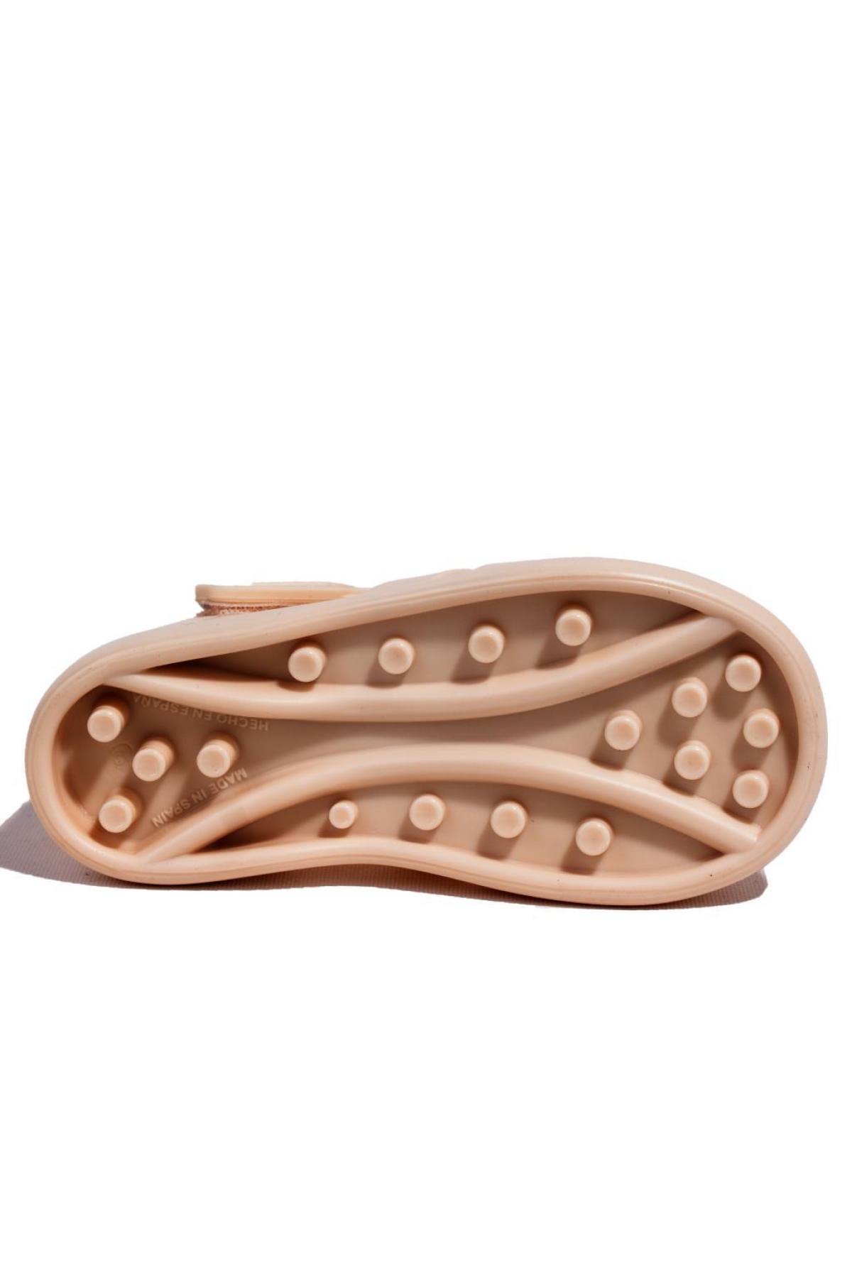 S10271 Tobby Solid Bej Ortopedik Günlük Kız Çocuk Sandalet - Görsel 5