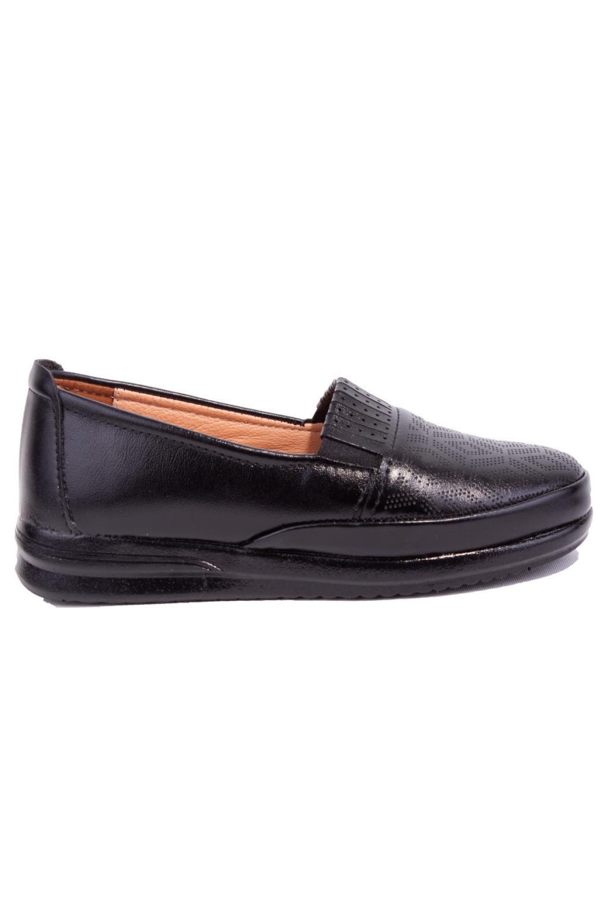 DZA07-1194170 Siyah Ortopedik Günlük Kadın Ayakkabı - Görsel 3