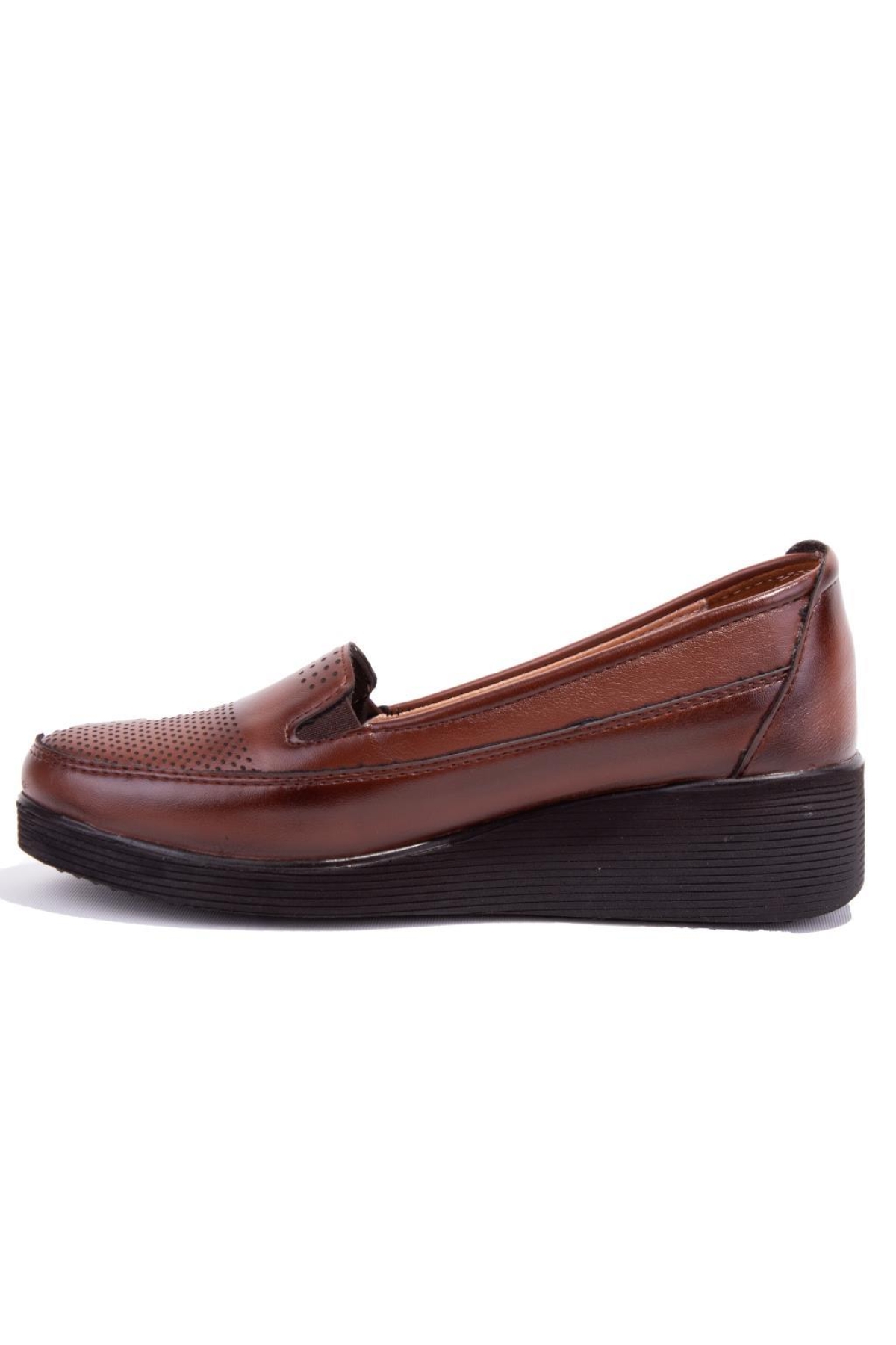 DZA07-1194410 Taba Ortopedik Günlük Kadın Ayakkabı - Görsel 4