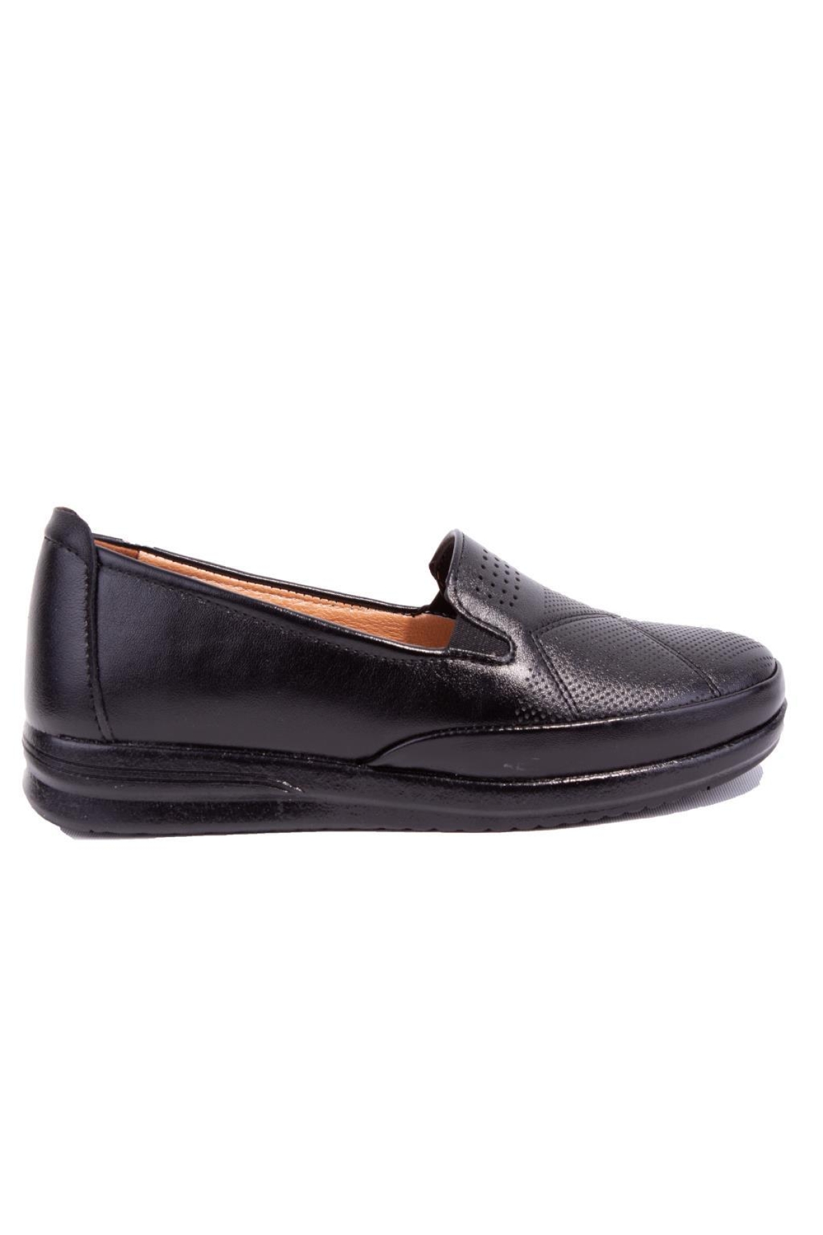 DZA07-1194226 Siyah Günlük Ortopedik Kadın Ayakkabı - Görsel 3