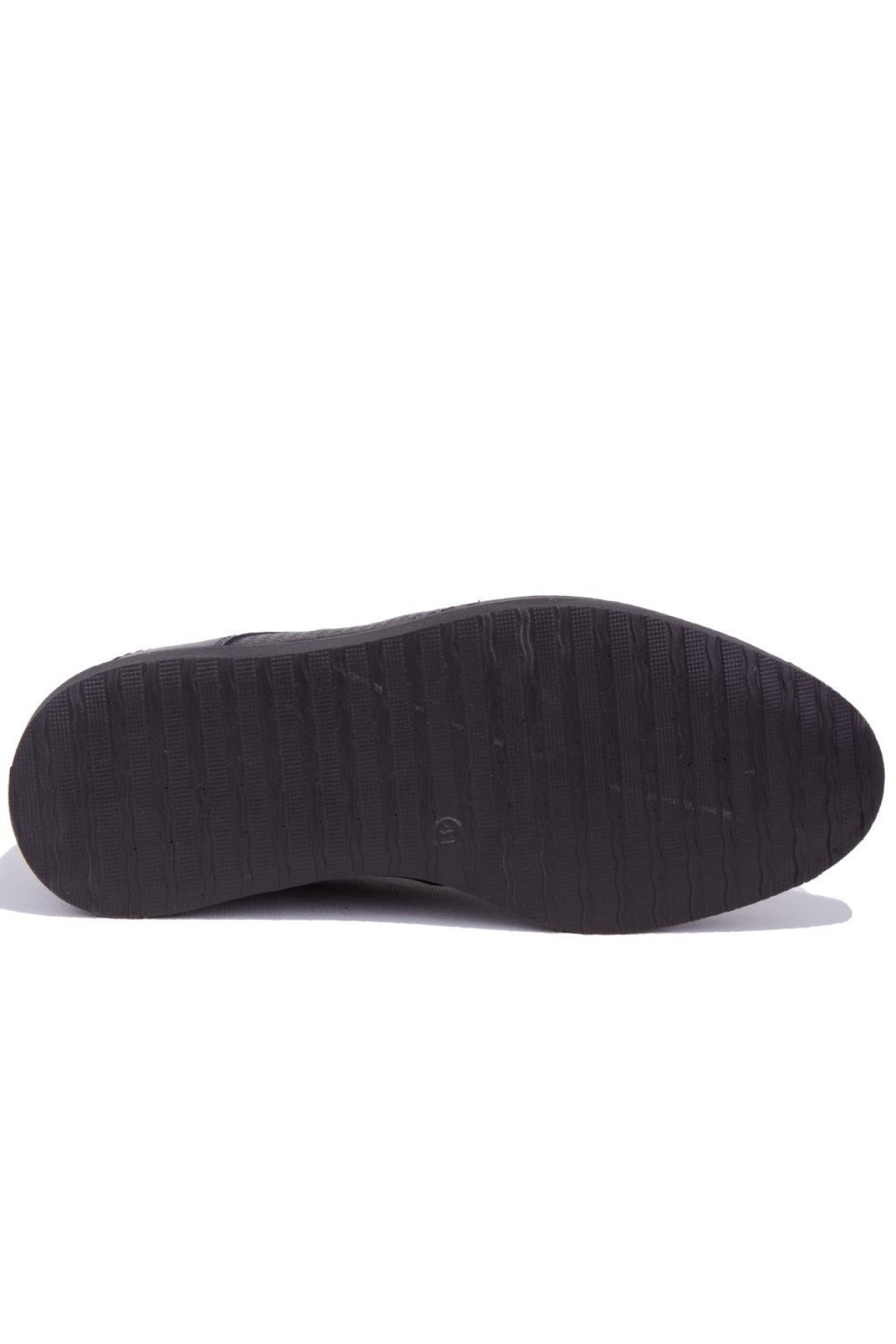 DMA08-2237 Siyah Günlük Deri Erkek Ayakkabı - Görsel 5