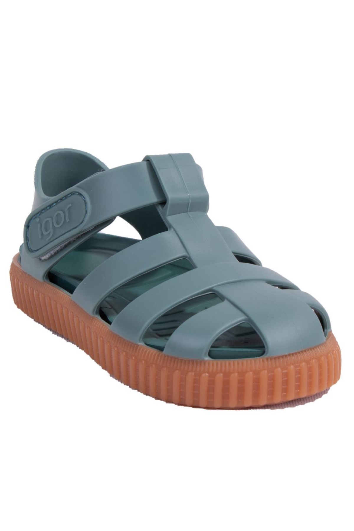 S10291 Nıco Caramelo Yeşil Ortopedik Günlük Erkek Çocuk Sandalet - Görsel 2