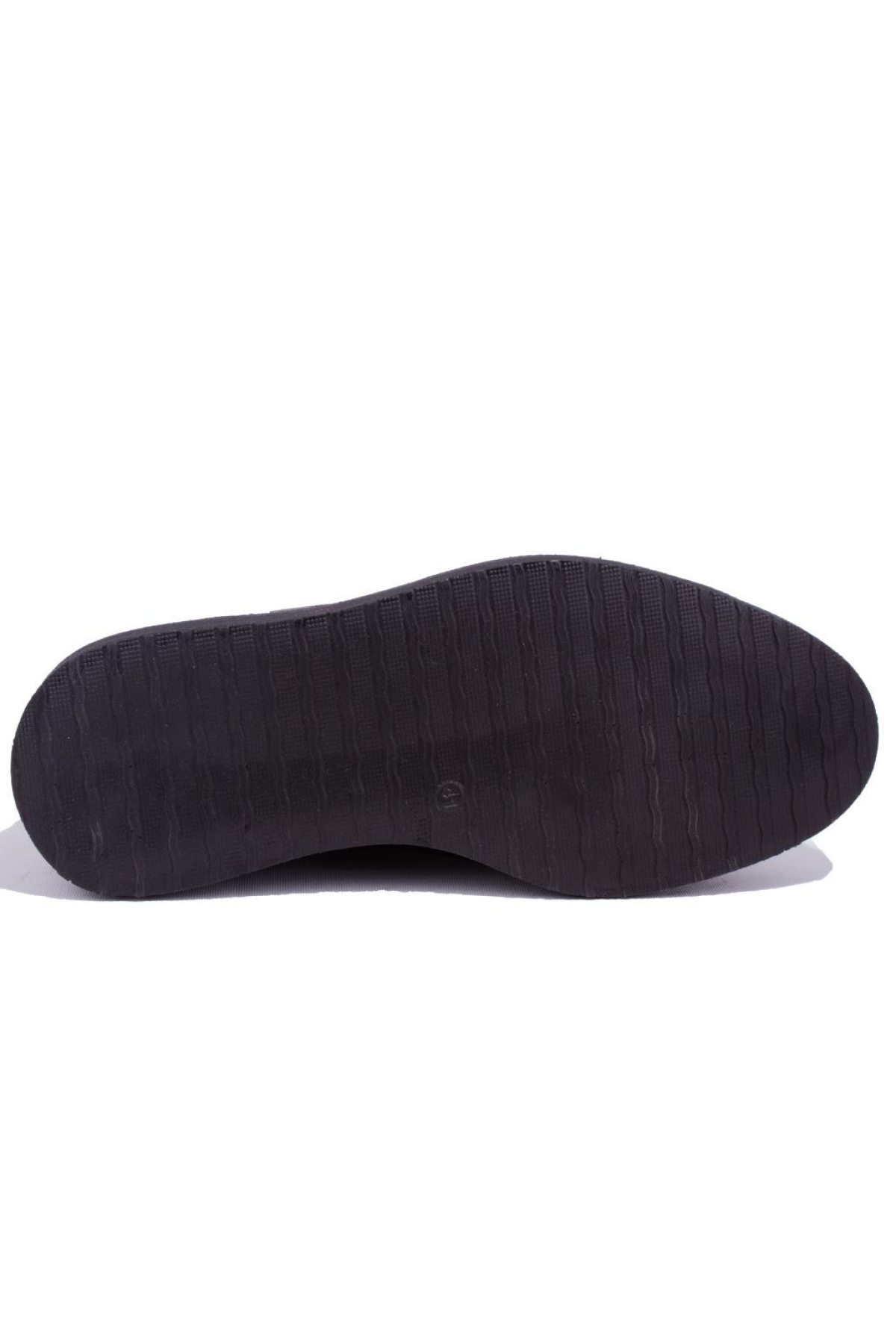 DMA08-858 Siyah Ortopedik Günlük Erkek Deri Ayakkabı - Görsel 5