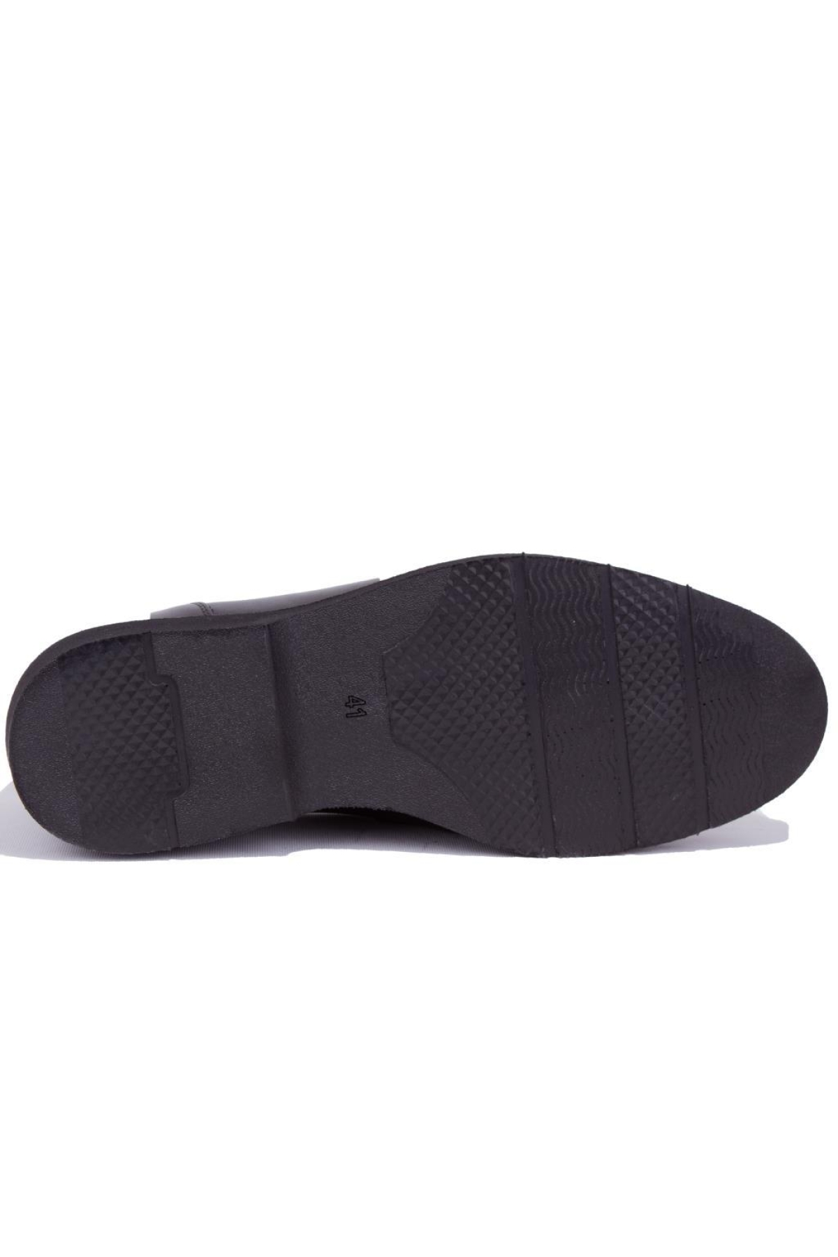 DMA08-800 Siyah Günlük Deri Erkek Ayakkabı - Görsel 5