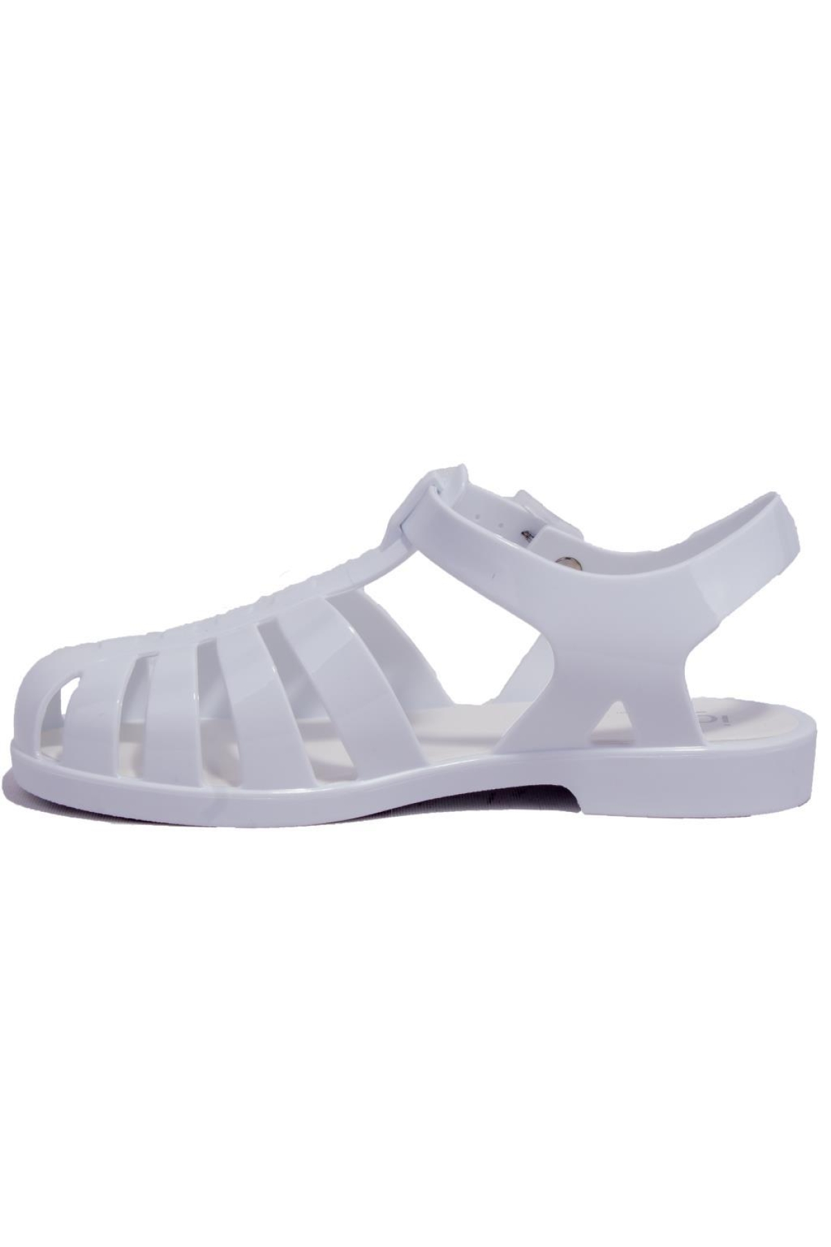 S10258 Bıarrıtz Beyaz Ortopedik Günlük Kadın Sandalet - Görsel 4