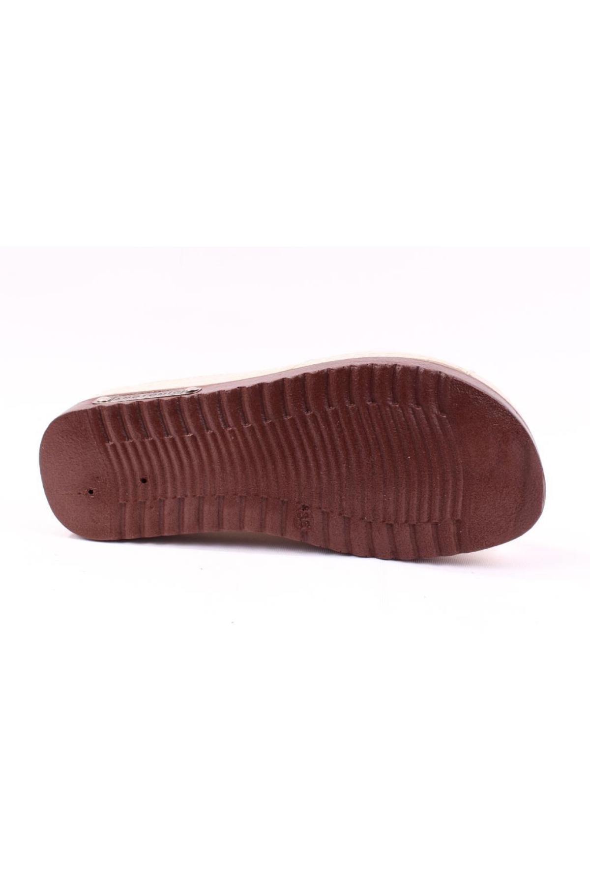 DZA37-3025 Bej Günlük Ortopedik Kadın Terlik - Görsel 5
