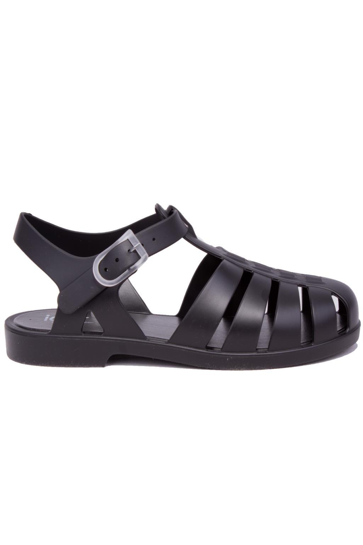 S10259 Bıarrıtz Mate Siyah Ortopedik Günlük Kadın Sandalet - Görsel 3