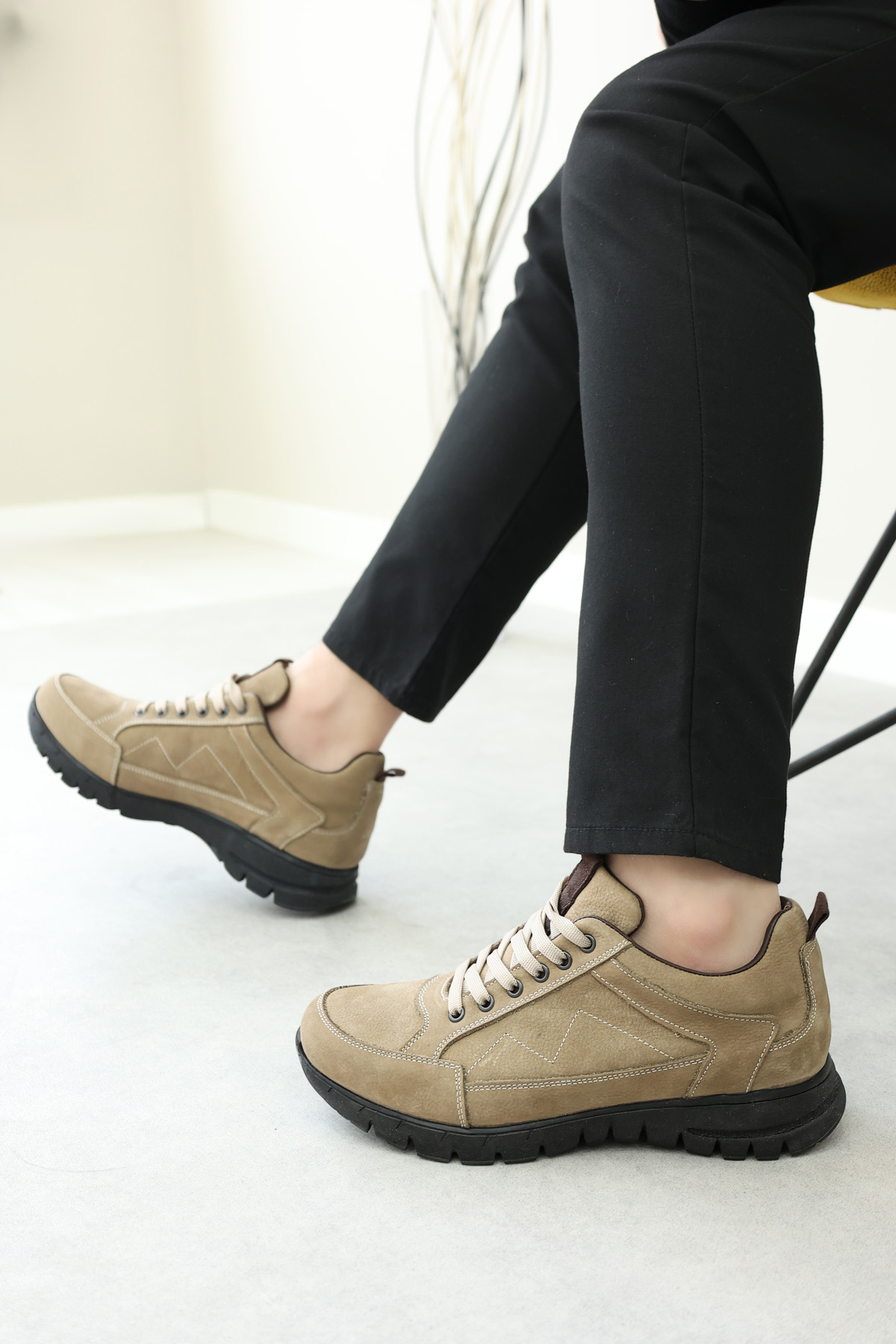 Hakiki Deri Erkek Casual Ayakkabı 723MA2021-1 - Görsel 6