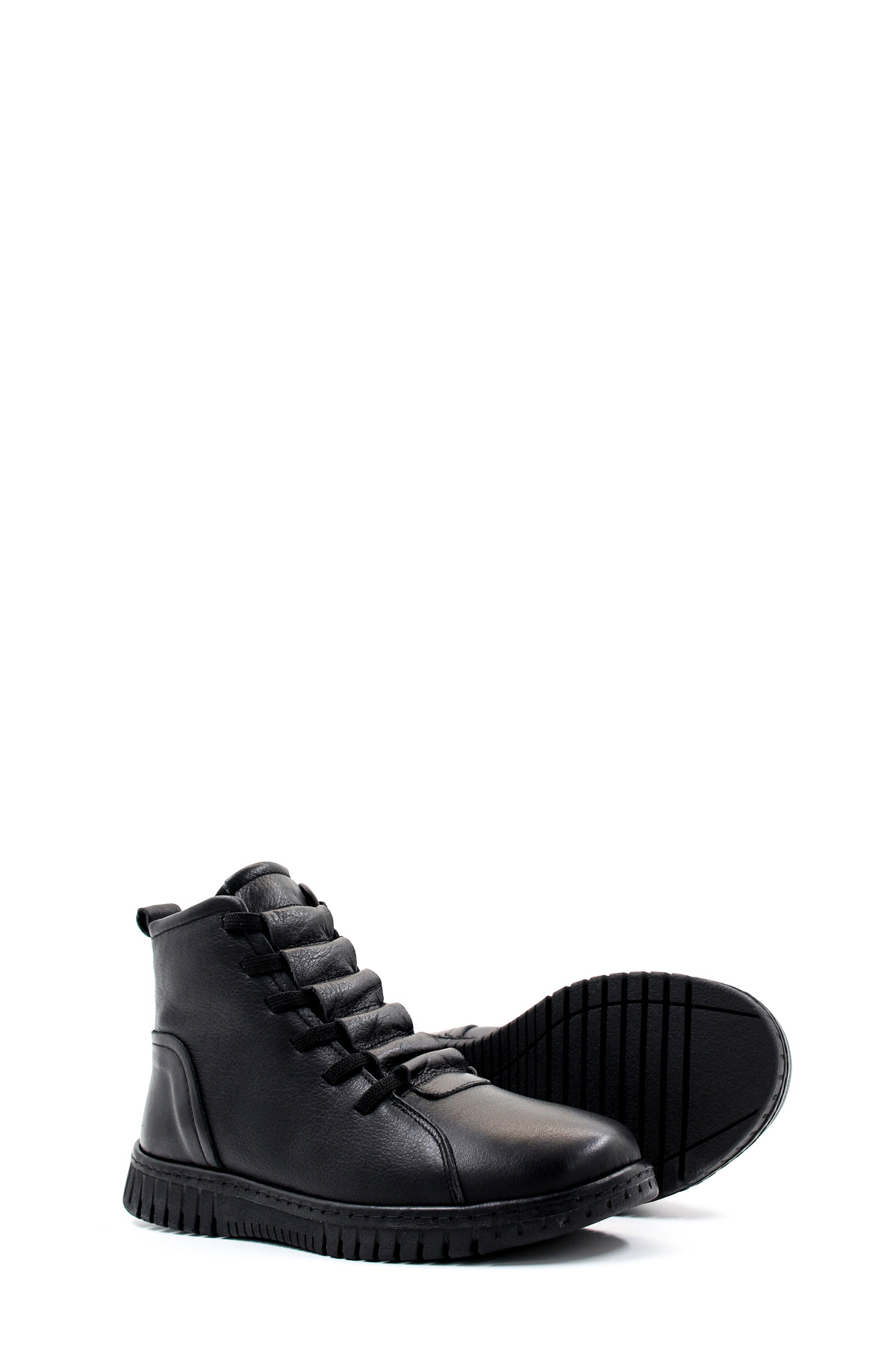 Hakiki Deri Kadın Klasik Bot 757SZA23662 - Görsel 6