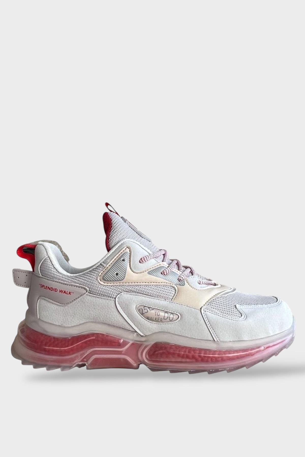 Su İtici Balon Taban Mevsimlik Spor Ayakkabı BEJ - Görsel 3