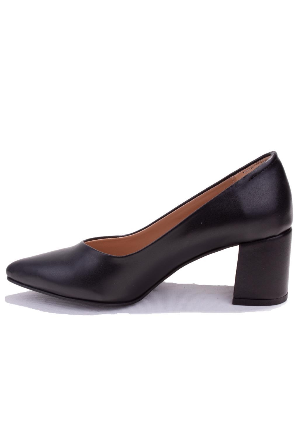 DZA07-2681154 Siyah Stiletto Topuklu Kadın Ayakkabı - Görsel 4