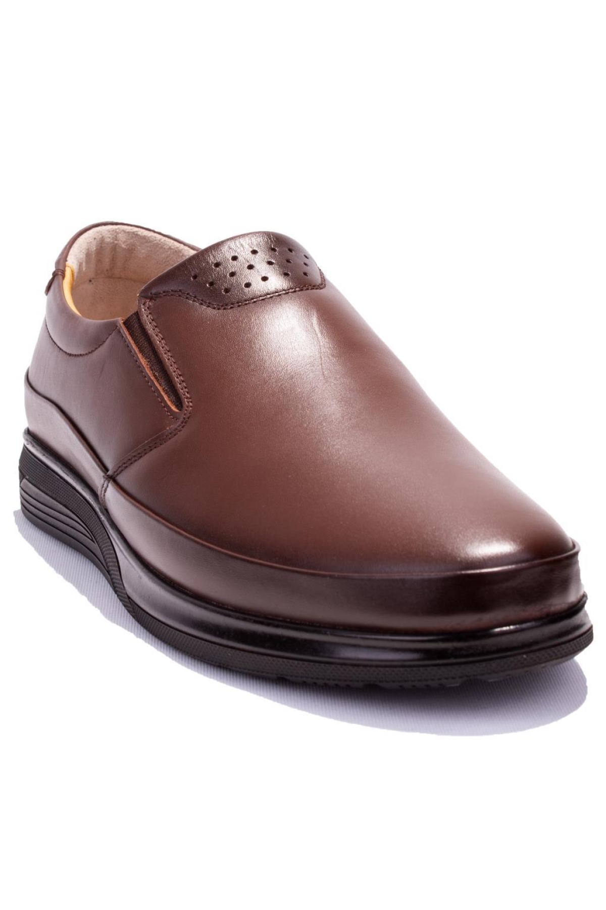 DMA08-429KS Kahve Ortopedik Günlük Erkek Deri Ayakkabı - Görsel 2