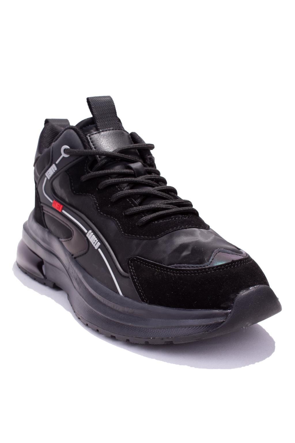 24KM Went Siyah Günlük Ortopedik Erkek Spor Ayakkabı - Görsel 2