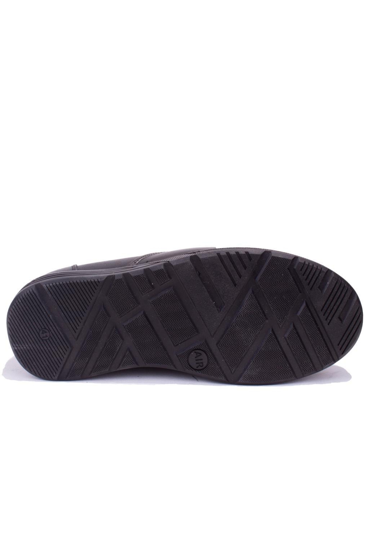 DMA08-419KS Siyah Ortopedik Günlük Erkek Deri Ayakkabı - Görsel 5