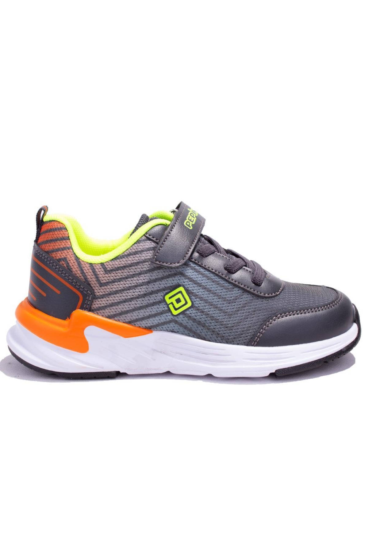 1418 Füme Turuncu Ortopedik Günlük Erkek Çocuk Spor Ayakkabı - Görsel 3