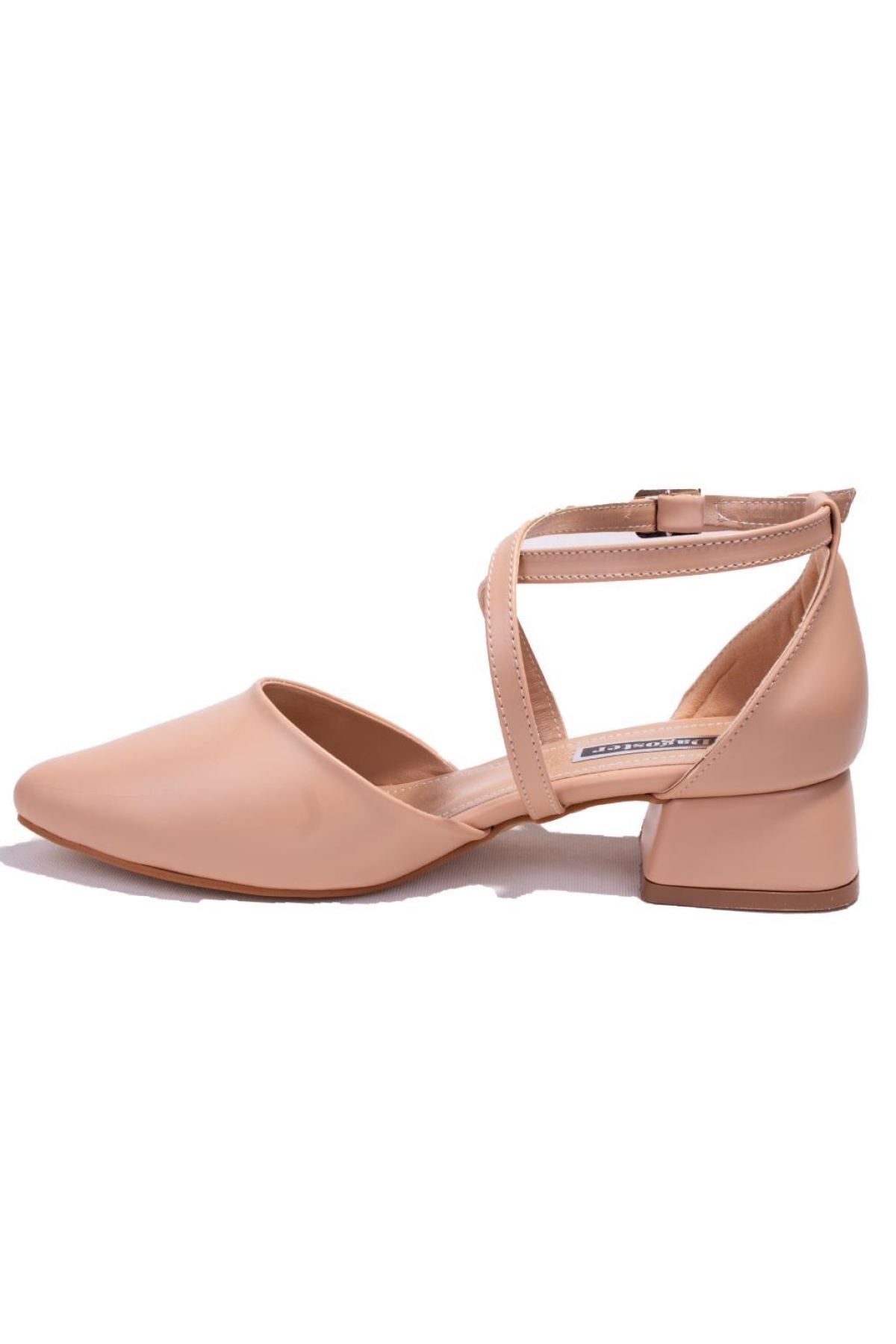 DZA07-928700 Nut Klasik Topuklu Kadın Ayakkabı - Görsel 4
