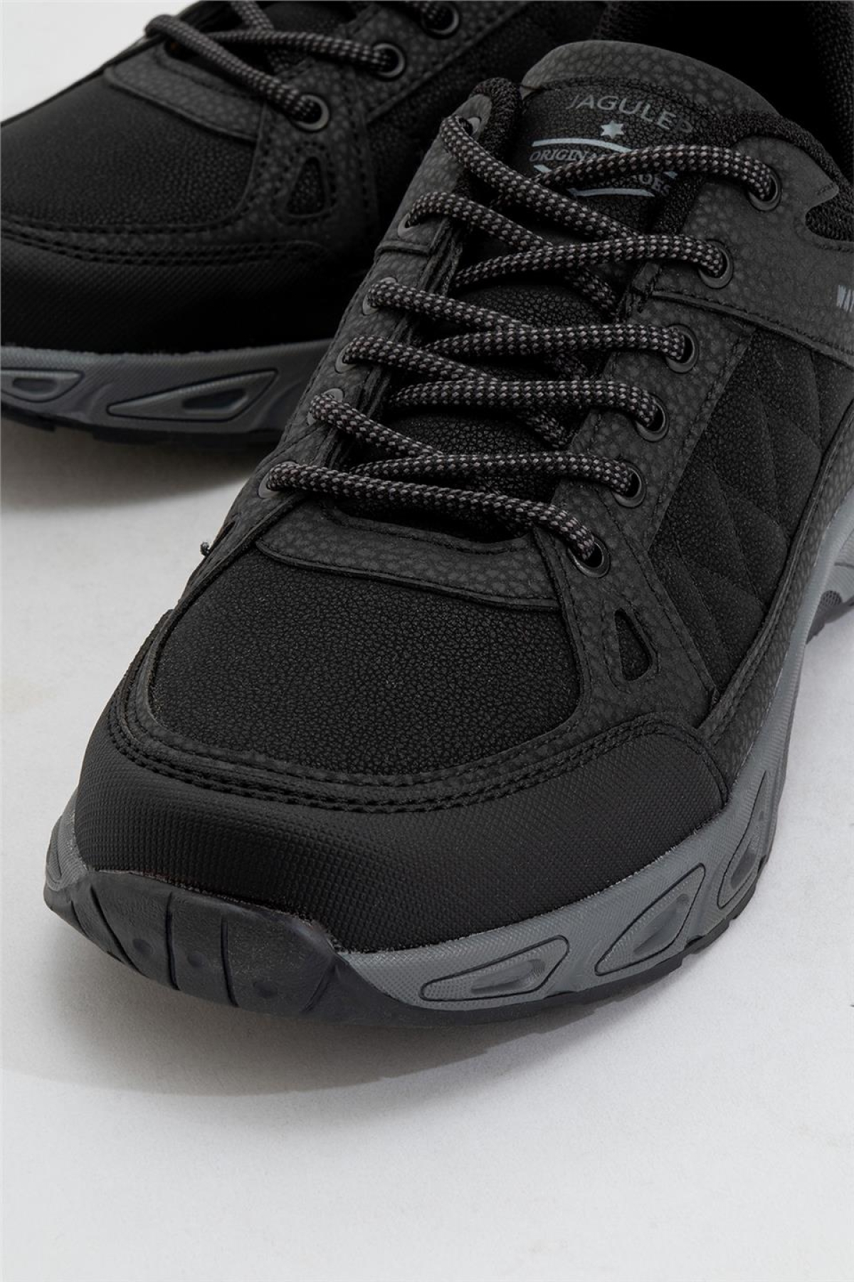 Erkek Kışlık Rahat Comfort Spor Ayakkkabı SİYAH - FÜME - Görsel 4