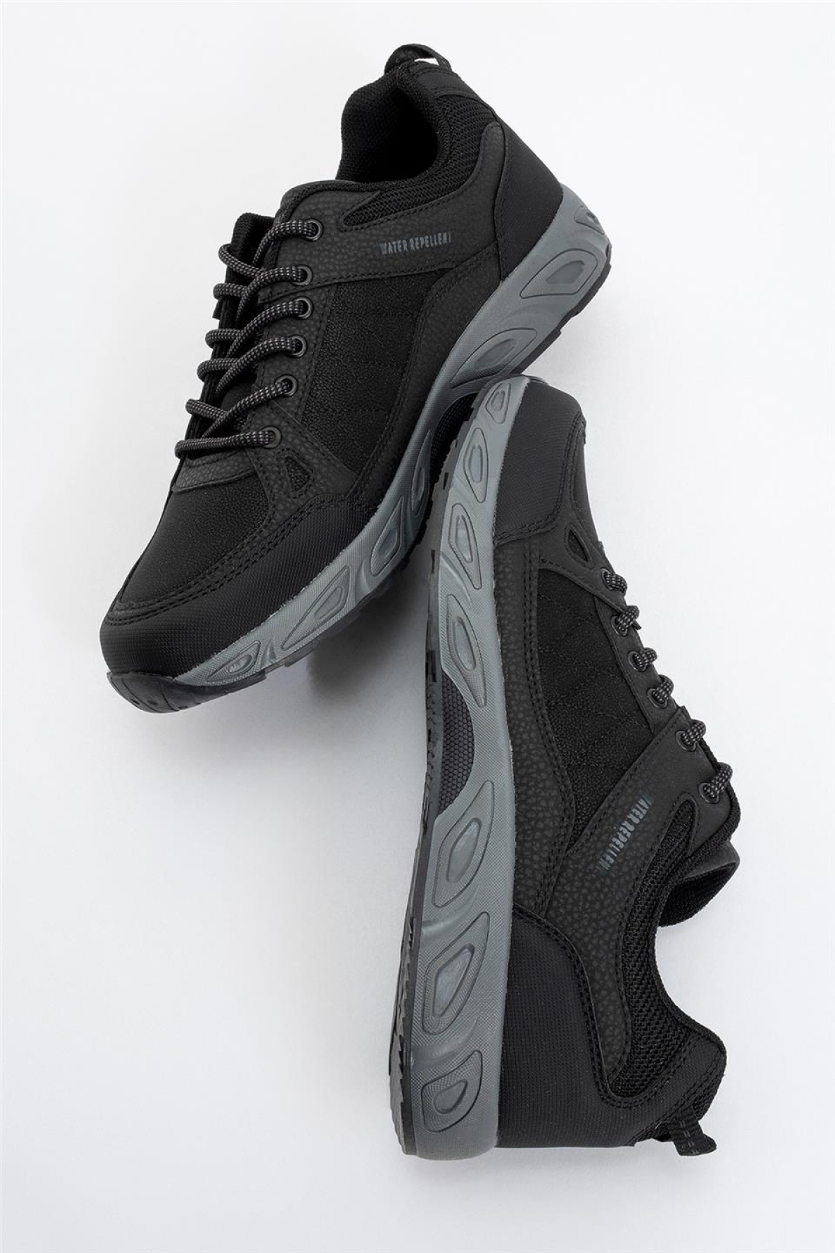 Erkek Kışlık Rahat Comfort Spor Ayakkkabı SİYAH - FÜME - Görsel 7