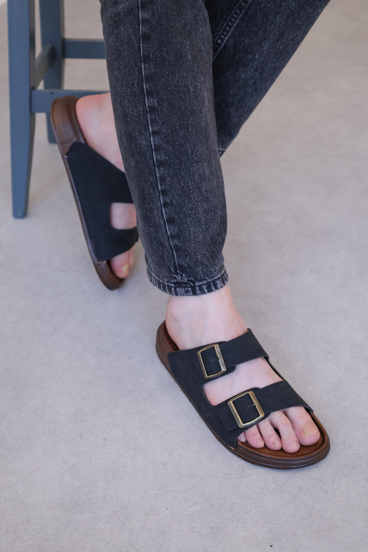 Erkek Düz Terlik 001MA54201 - Görsel 2