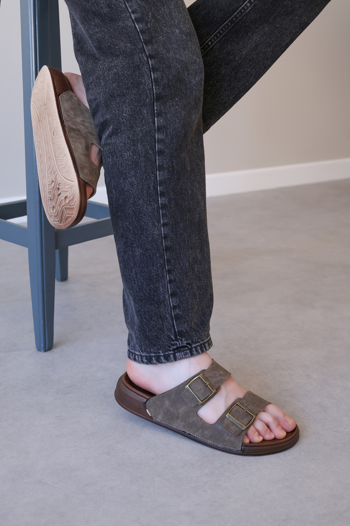 Erkek Düz Terlik 001MA54201 - Görsel 2