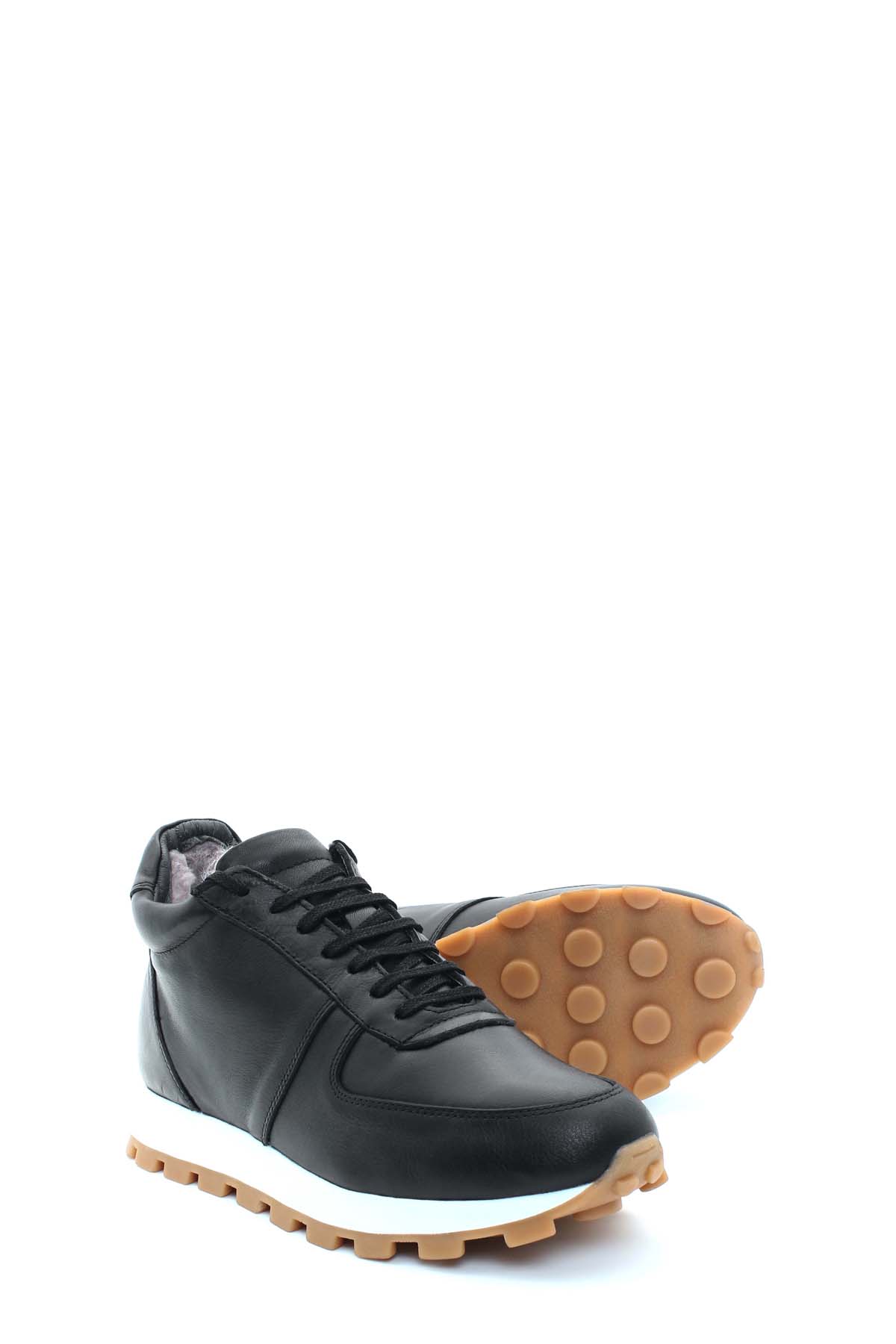 Hakiki Deri Kürklü Erkek Klasik Bot 154KMA1708 - Görsel 4