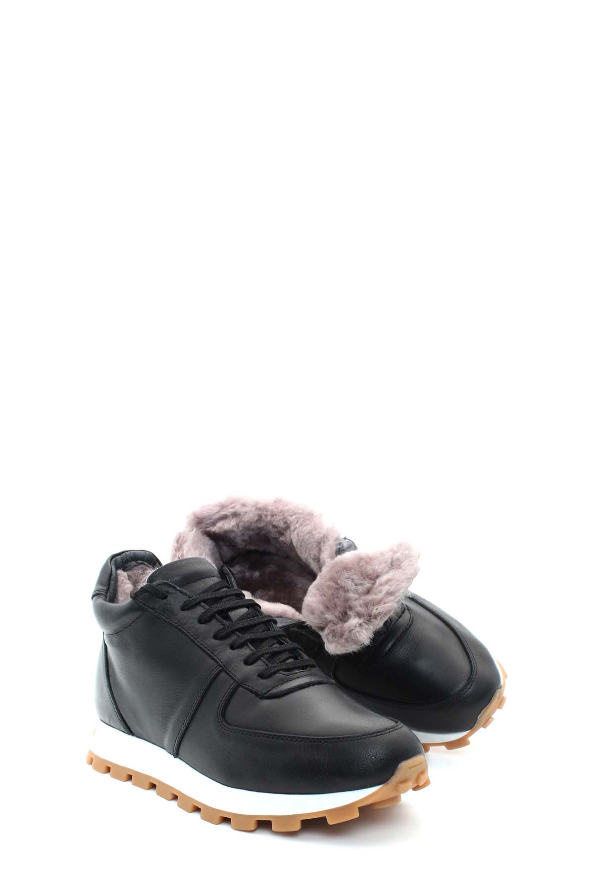 Hakiki Deri Kürklü Erkek Klasik Bot 154KMA1708 - Görsel 5