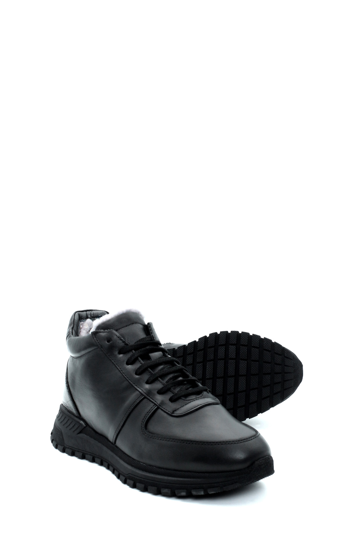 Hakiki Deri Kürklü Erkek Klasik Bot 154KMA1709 - Görsel 5