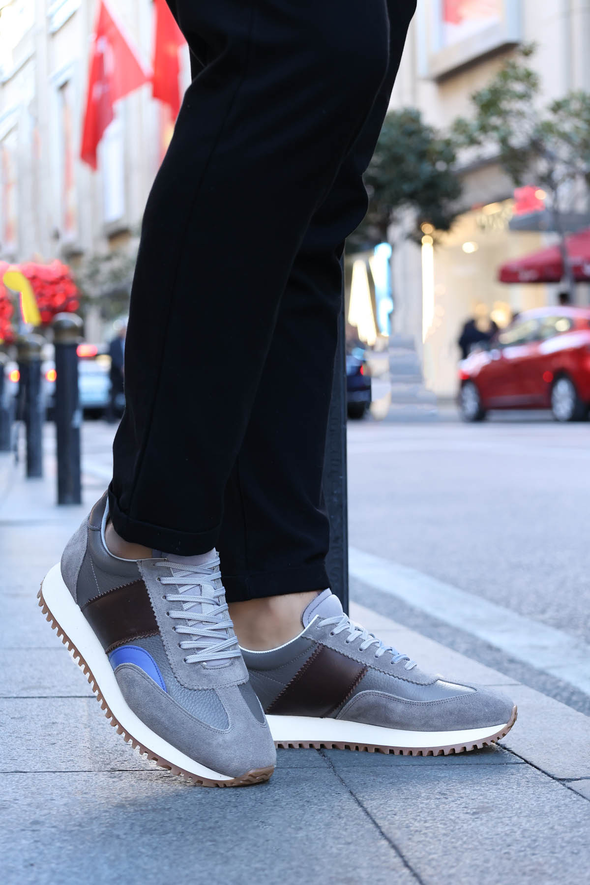 Hakiki Deri Erkek Casual Ayakkabı 819MA261 - Görsel 2