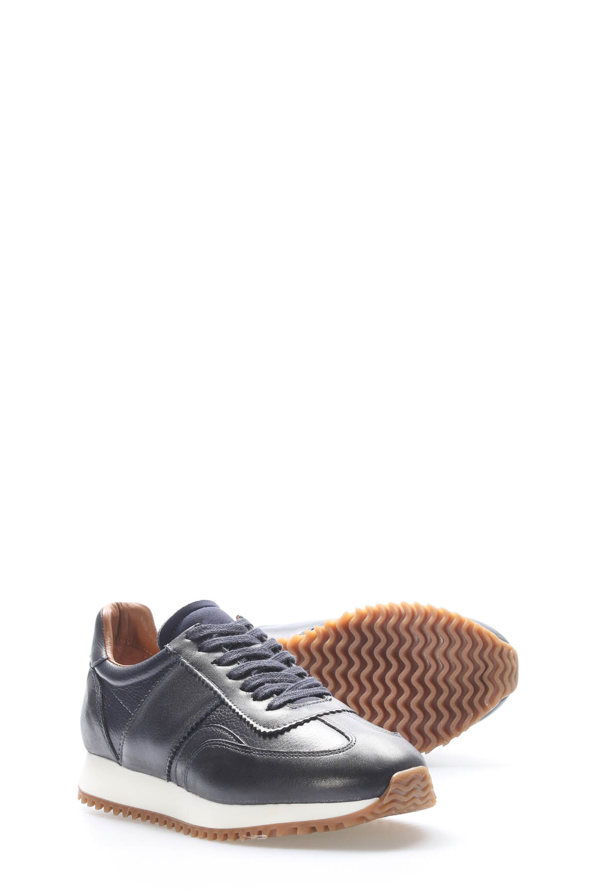 Hakiki Deri Erkek Casual Ayakkabı 819MA261 - Görsel 5