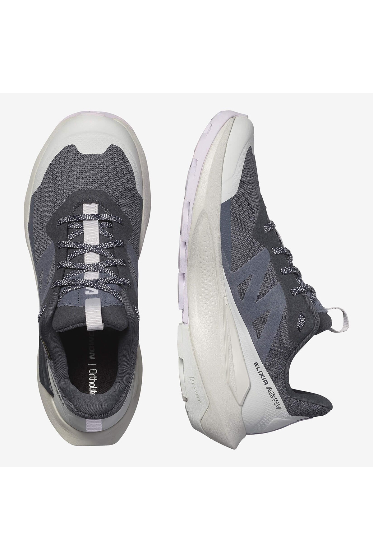 Elixir Activ Goretex Kadın Gri Outdoor Ayakkabı - Görsel 4