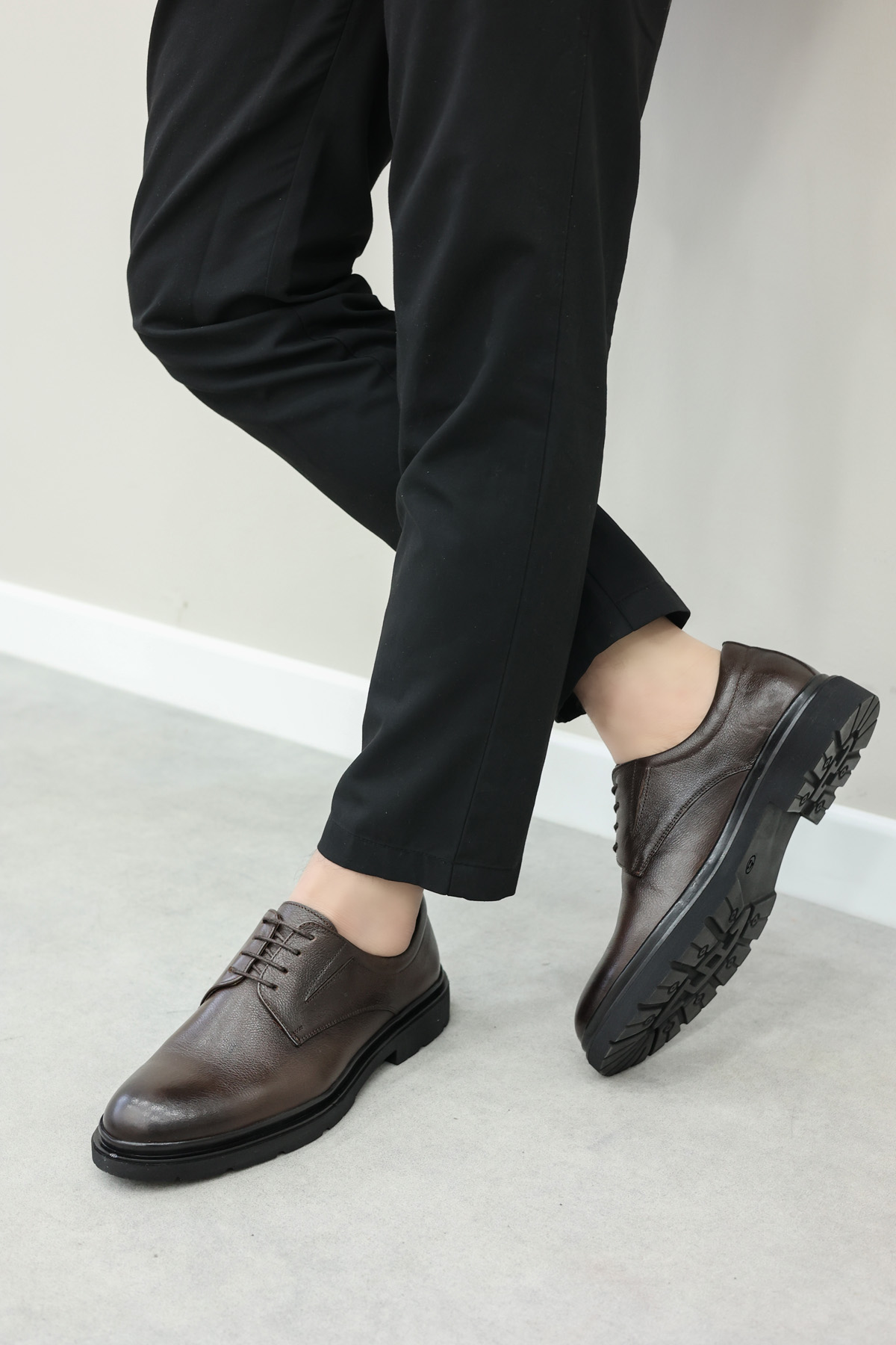 Hakiki Deri Erkek Klasik Ayakkabı 126MA621 - Görsel 2