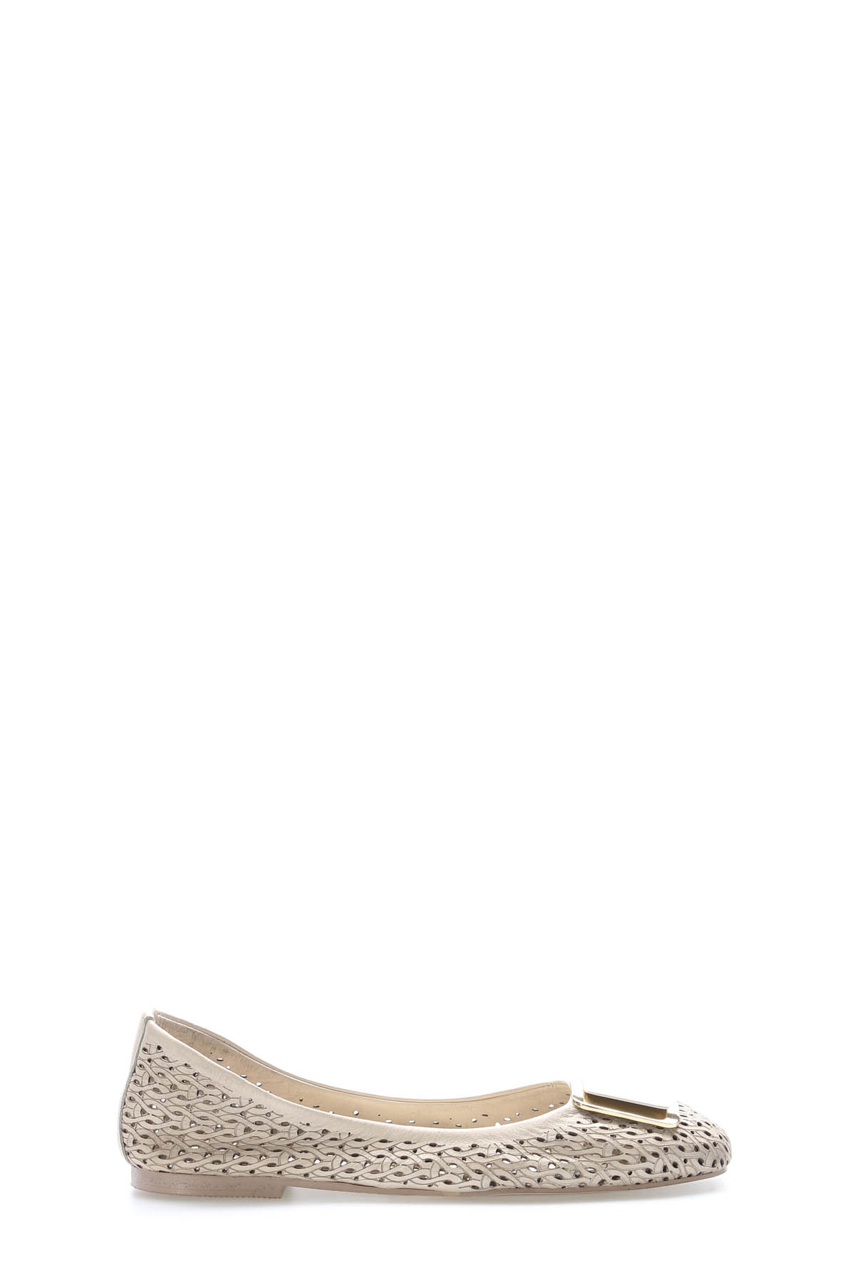 Hakiki Deri Kadın Babet Ayakkabı 210ZA0002 - Görsel 2