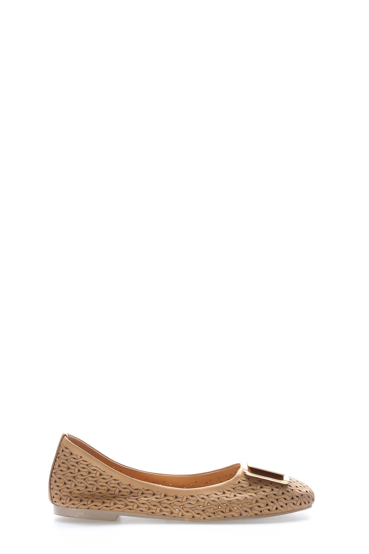 Hakiki Deri Kadın Babet Ayakkabı 210ZA0002 - Görsel 2