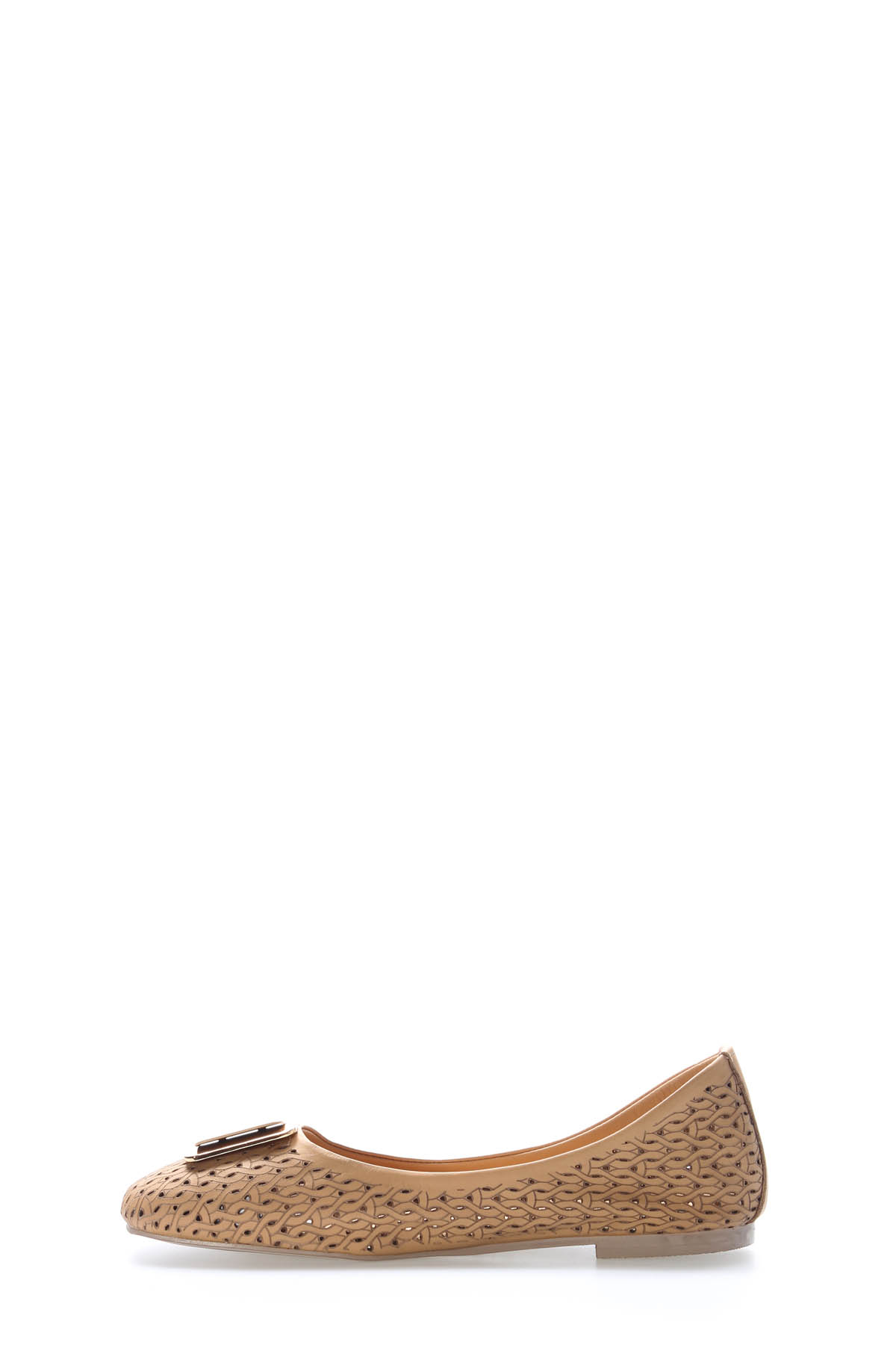 Hakiki Deri Kadın Babet Ayakkabı 210ZA0002 - Görsel 3