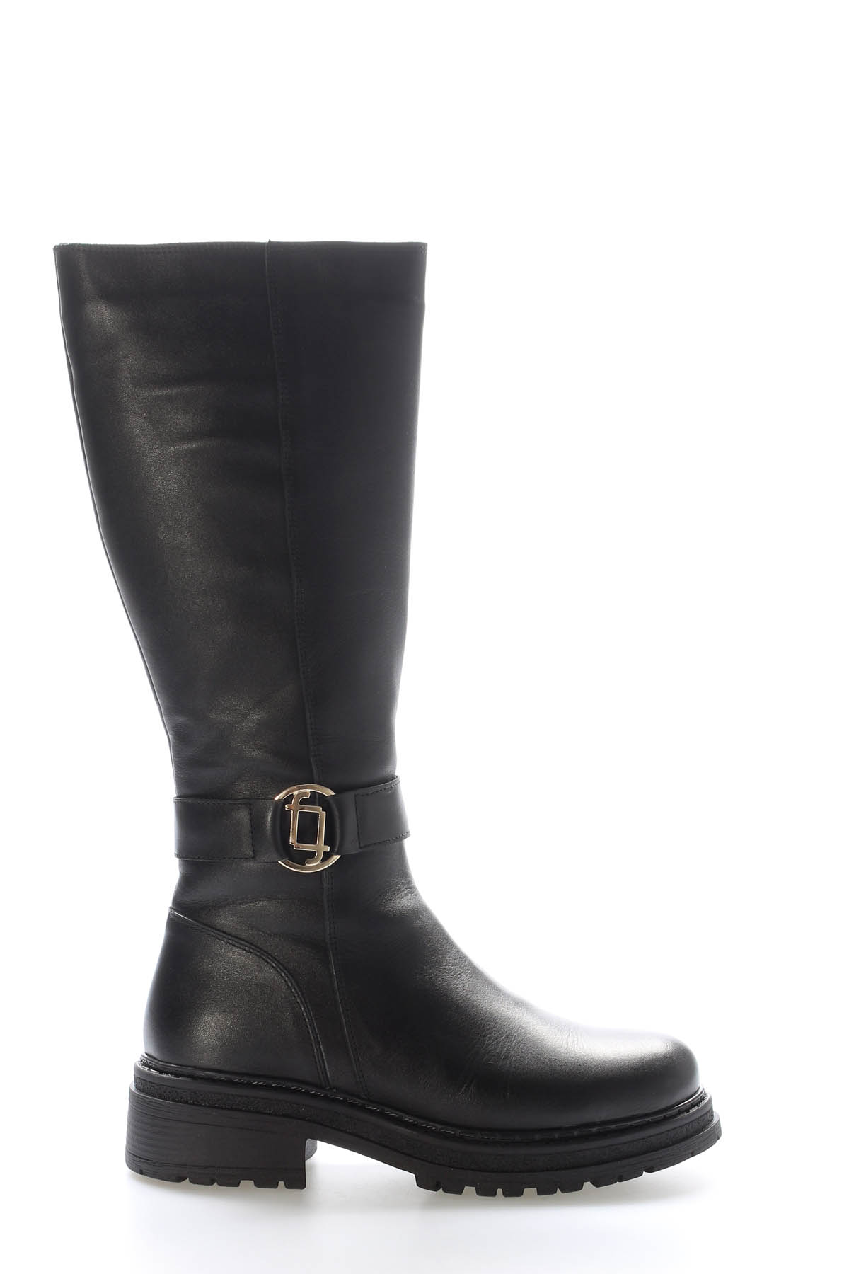 Hakiki Deri Kürklü Kadın Klasik Çizme 257KZA632 - Görsel 2