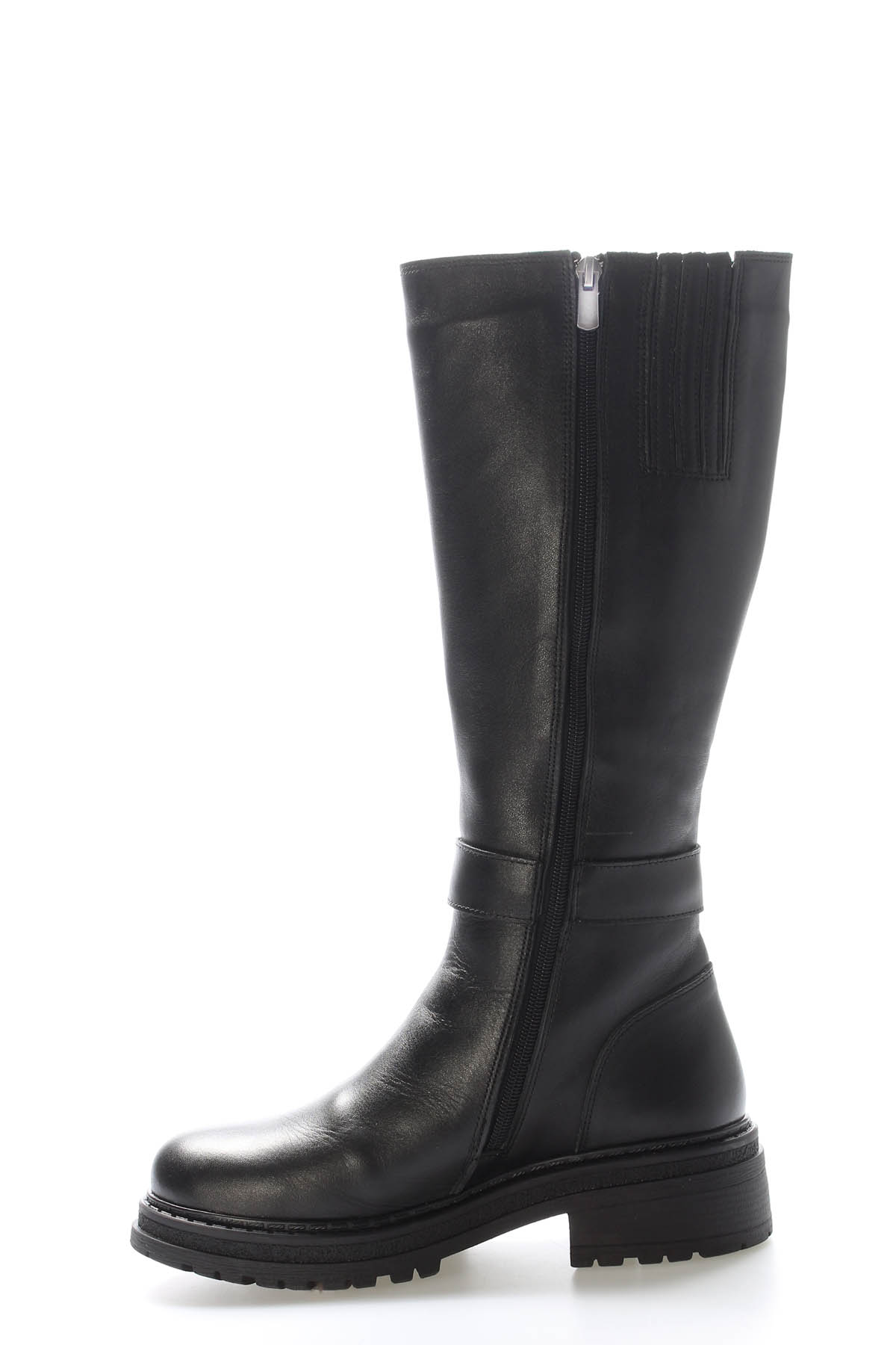 Hakiki Deri Kürklü Kadın Klasik Çizme 257KZA632 - Görsel 3