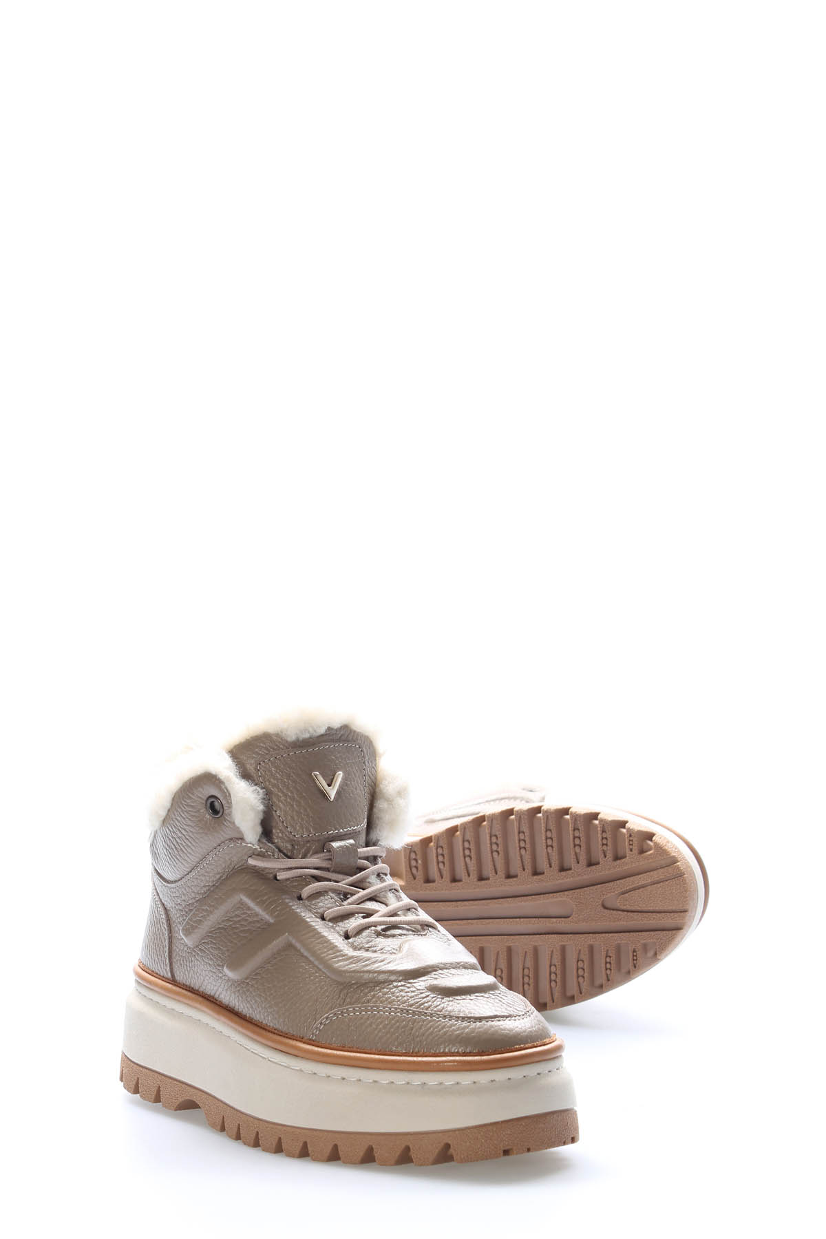 Hakiki Deri Kadın Klasik Bot 409SZA3115 - Görsel 5