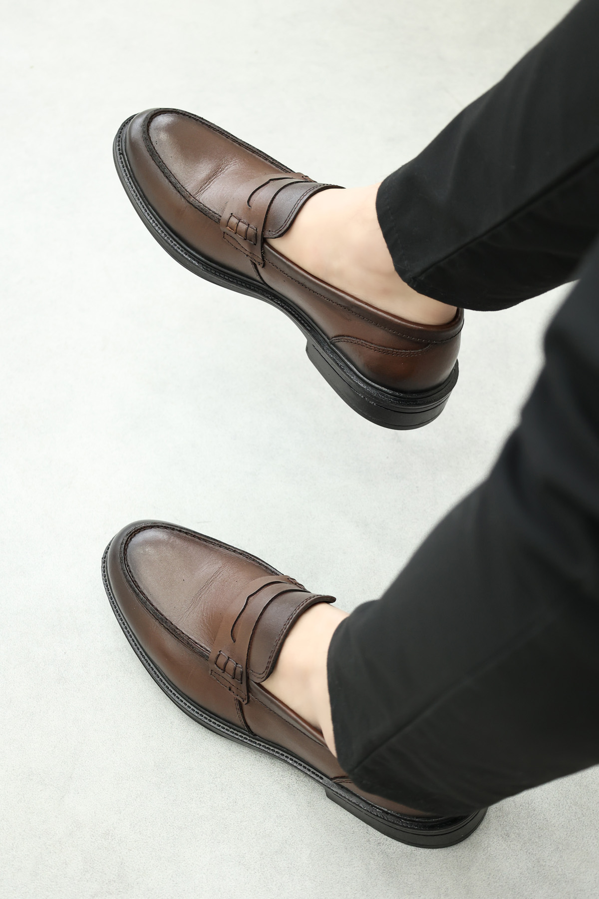 Hakiki Deri Erkek Klasik Ayakkabı 819MA1000 - Görsel 2