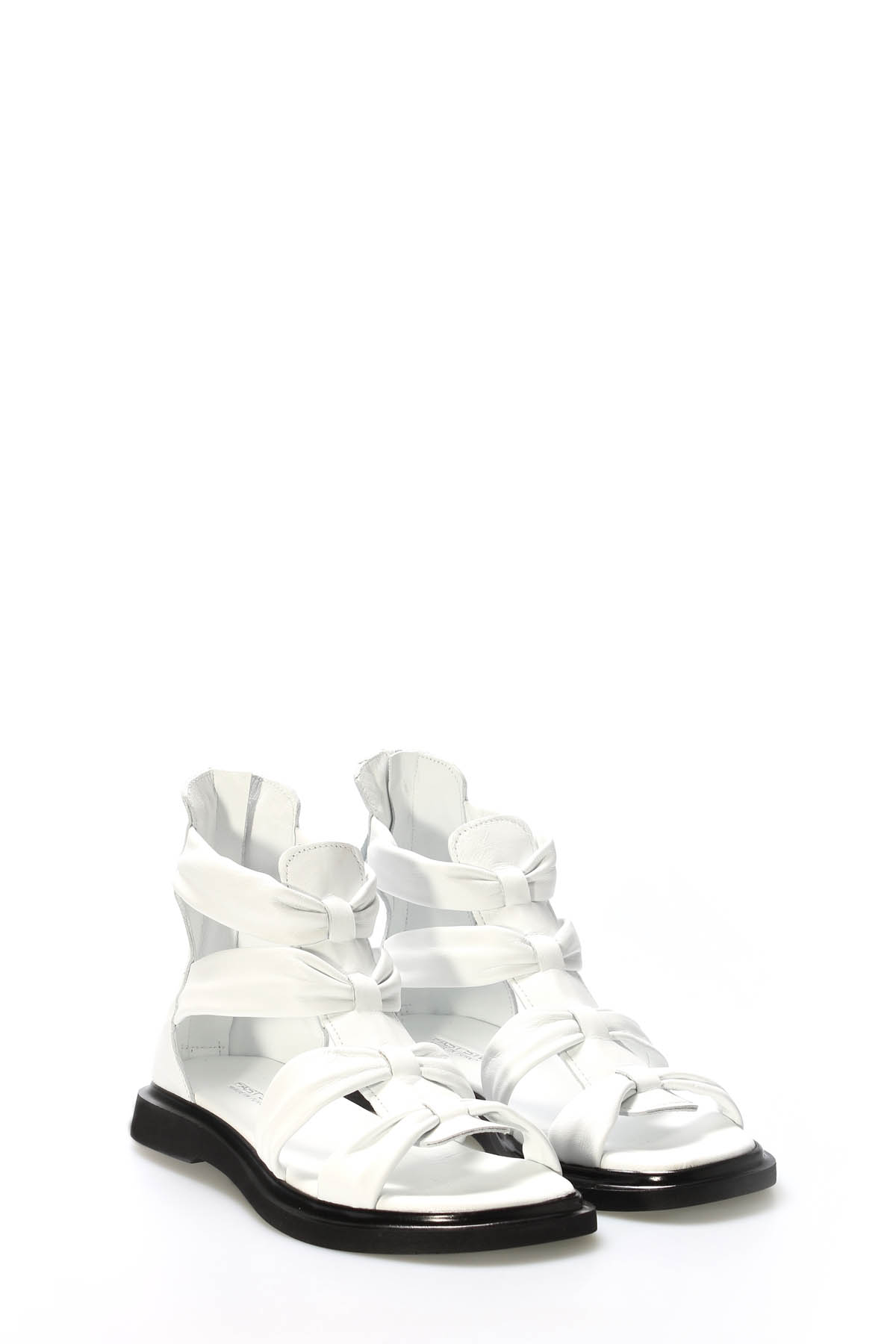 Hakiki Deri Kadın Klasik Sandalet 124ZA116 - Görsel 6