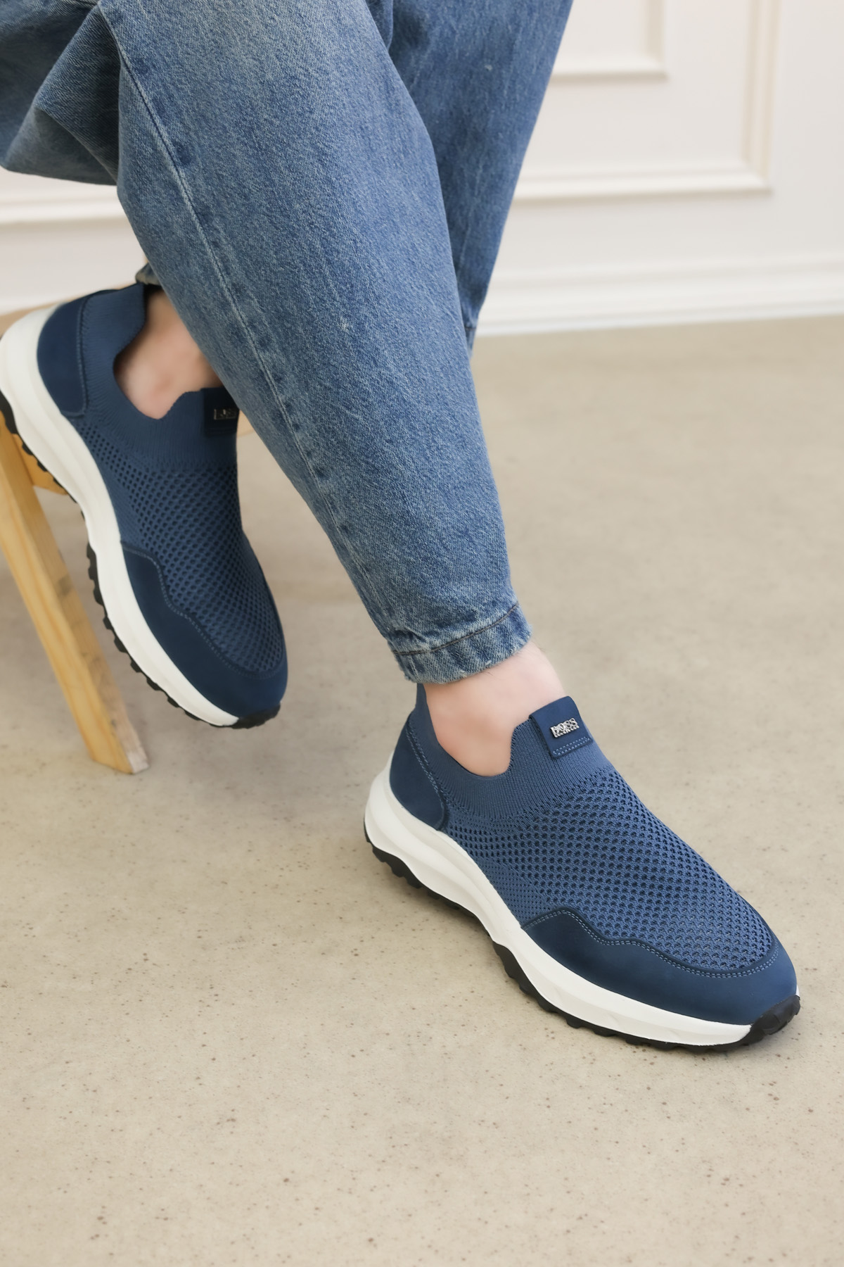 Hakiki Deri Erkek Spor Ayakkabı 214MA2529 - Görsel 2