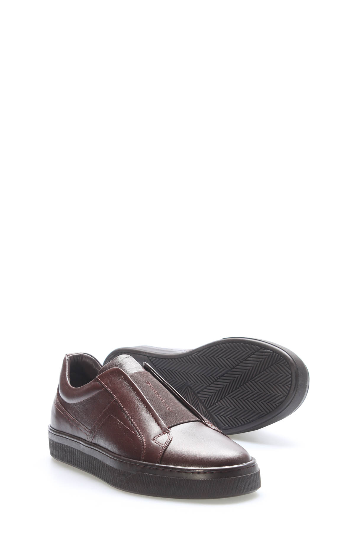 Hakiki Deri Erkek Casual Ayakkabı 819MA225 - Görsel 4