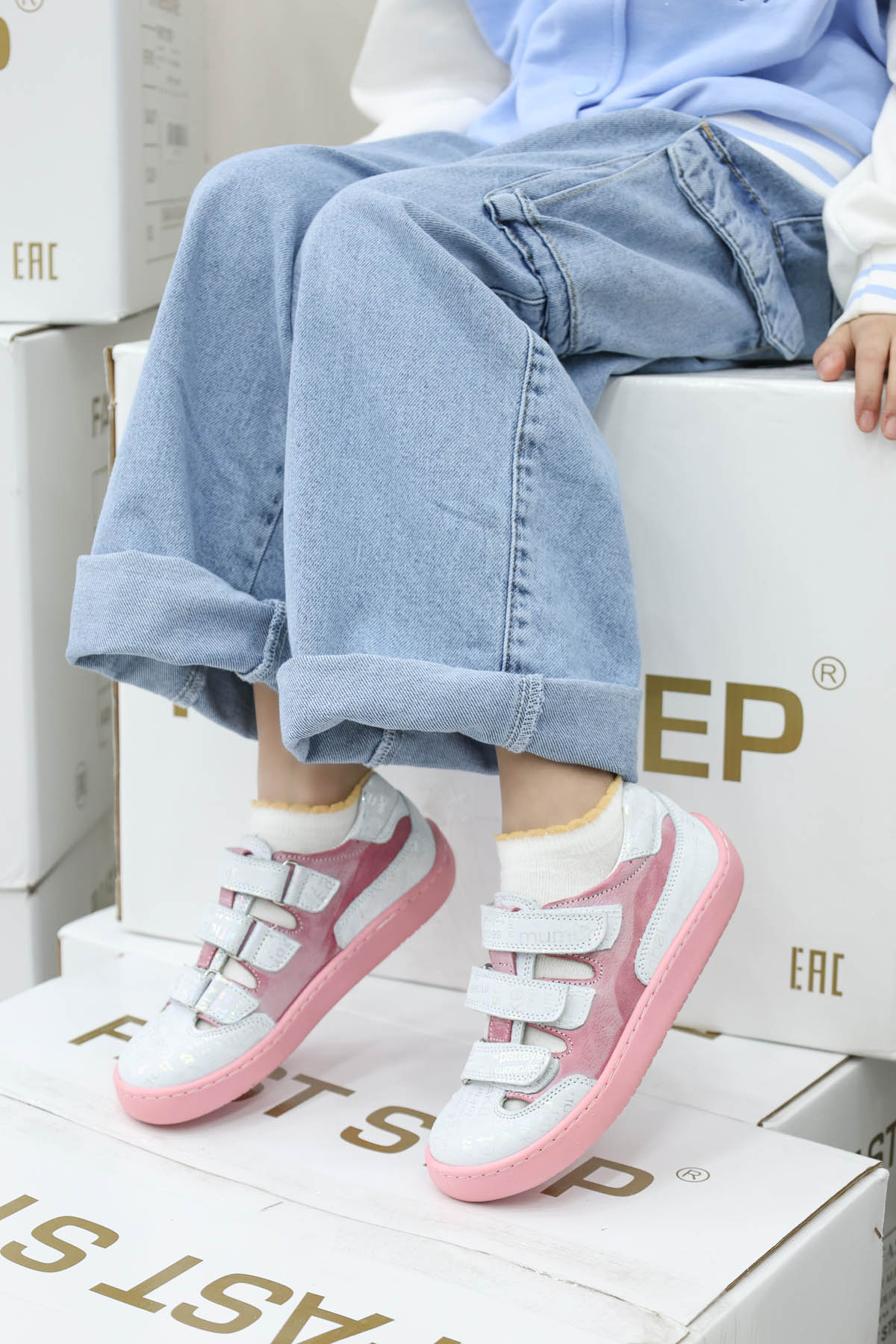 Fast Step Vizon Fast Step Hakiki Deri Kız Çocuk Casual Ayakkabı 006XA1050