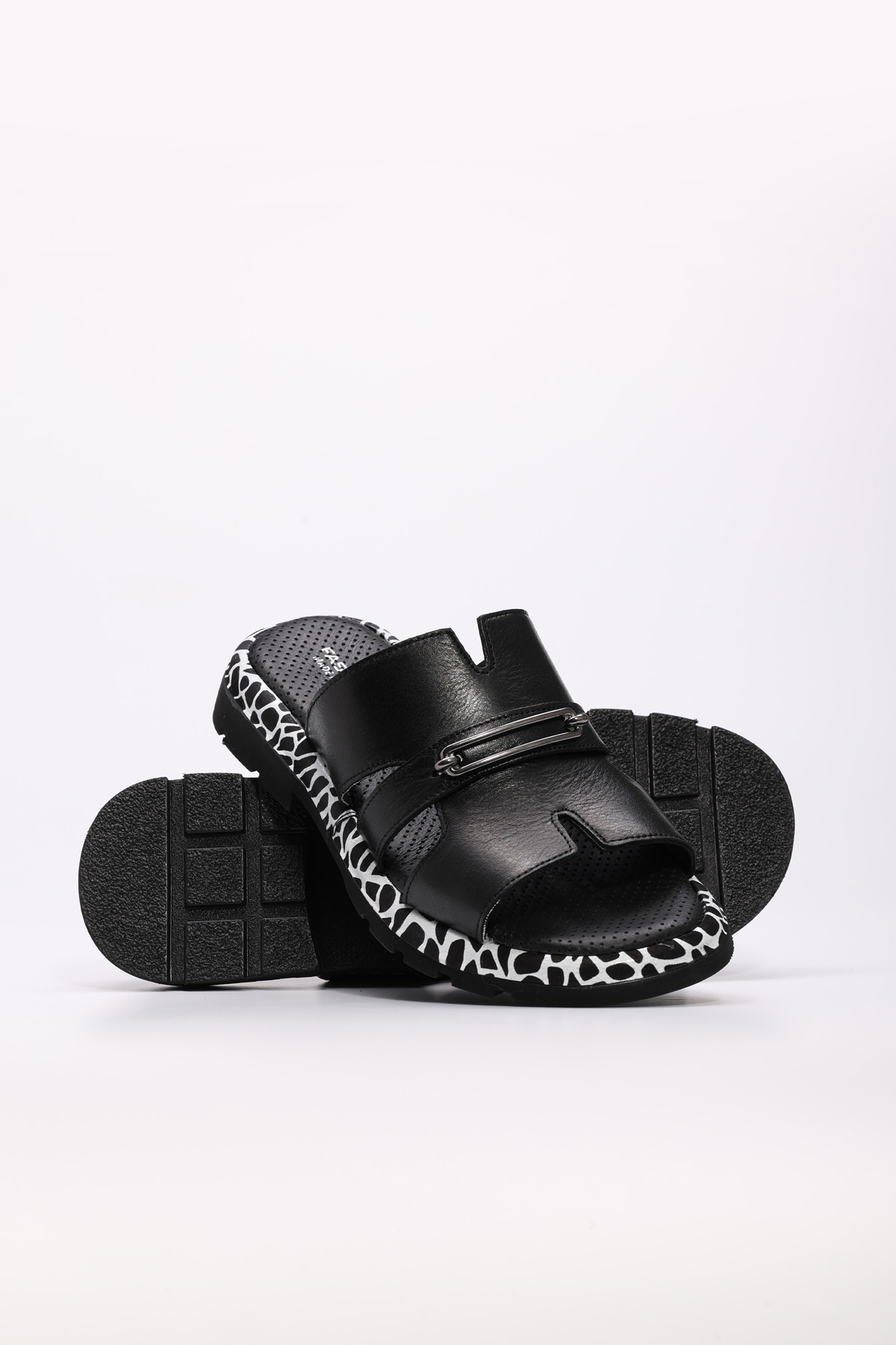 Hakiki Deri Kadın Düz Terlik 710ZA992 - Görsel 4