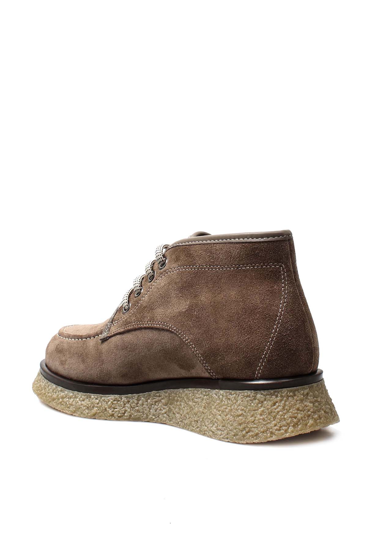 Hakiki Deri Kürklü Kadın Kalın Taban Bot 217KZA510 - Görsel 3