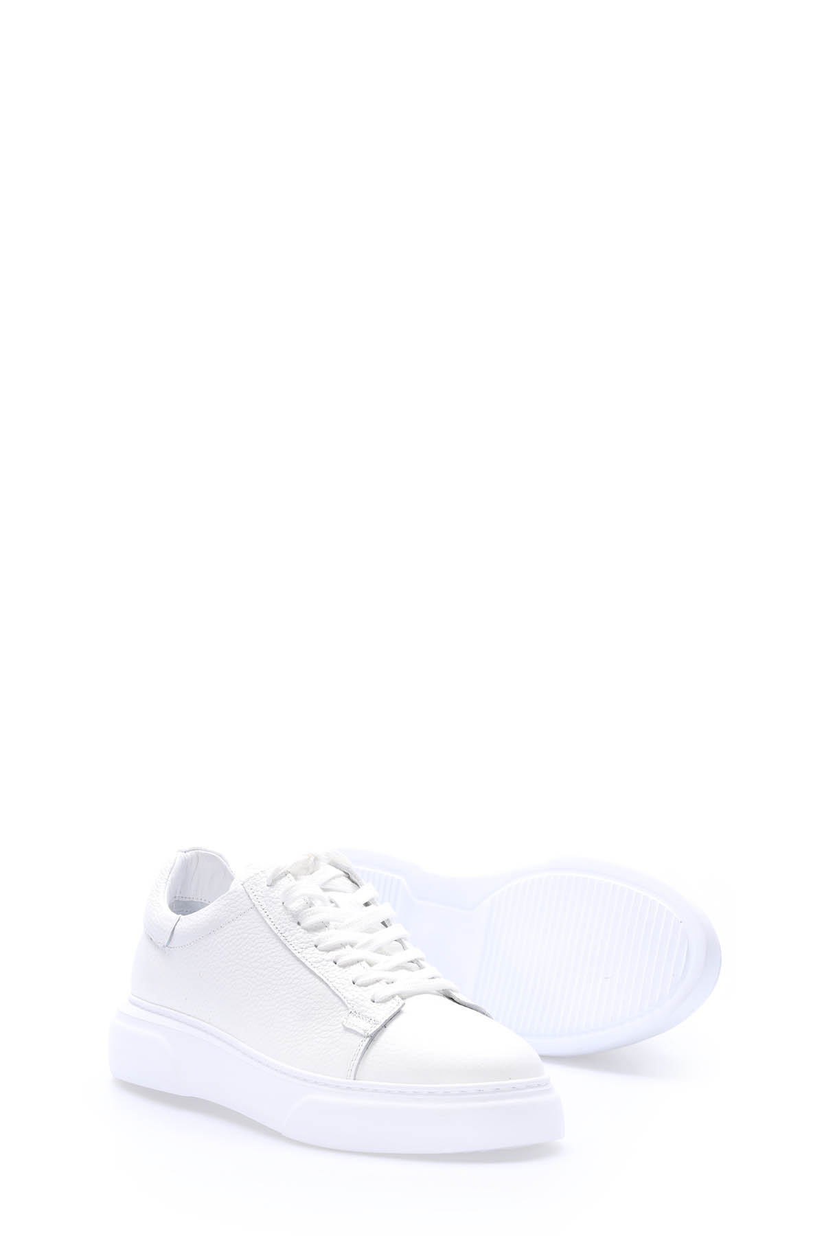 Hakiki Deri Erkek Casual Ayakkabı 401MA777 - Görsel 5