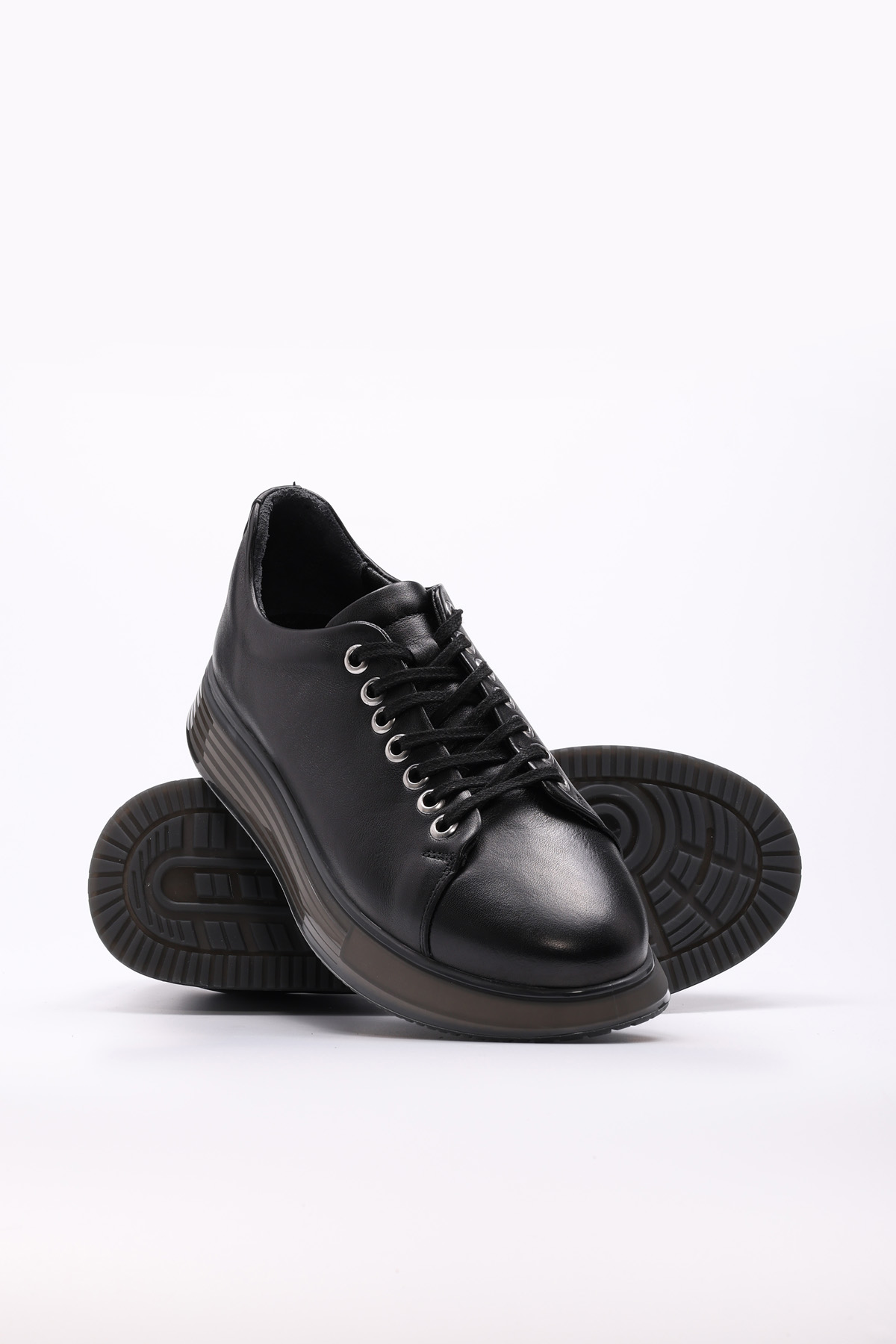 Hakiki Deri Erkek Casual Ayakkabı 154MA24-1001 - Görsel 4